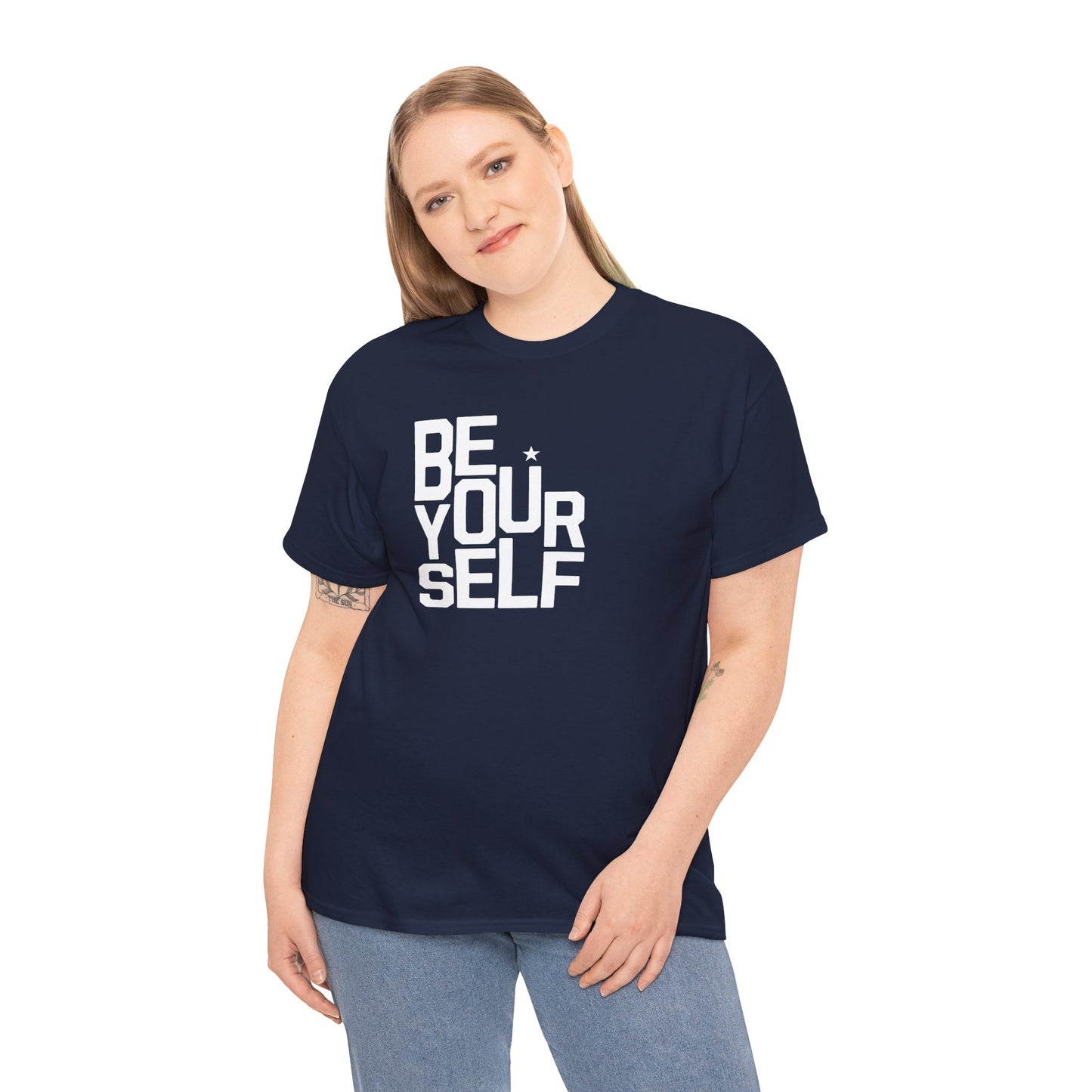 Be Yourself Unisex Heavy Cotton Premium Inspirational Tee