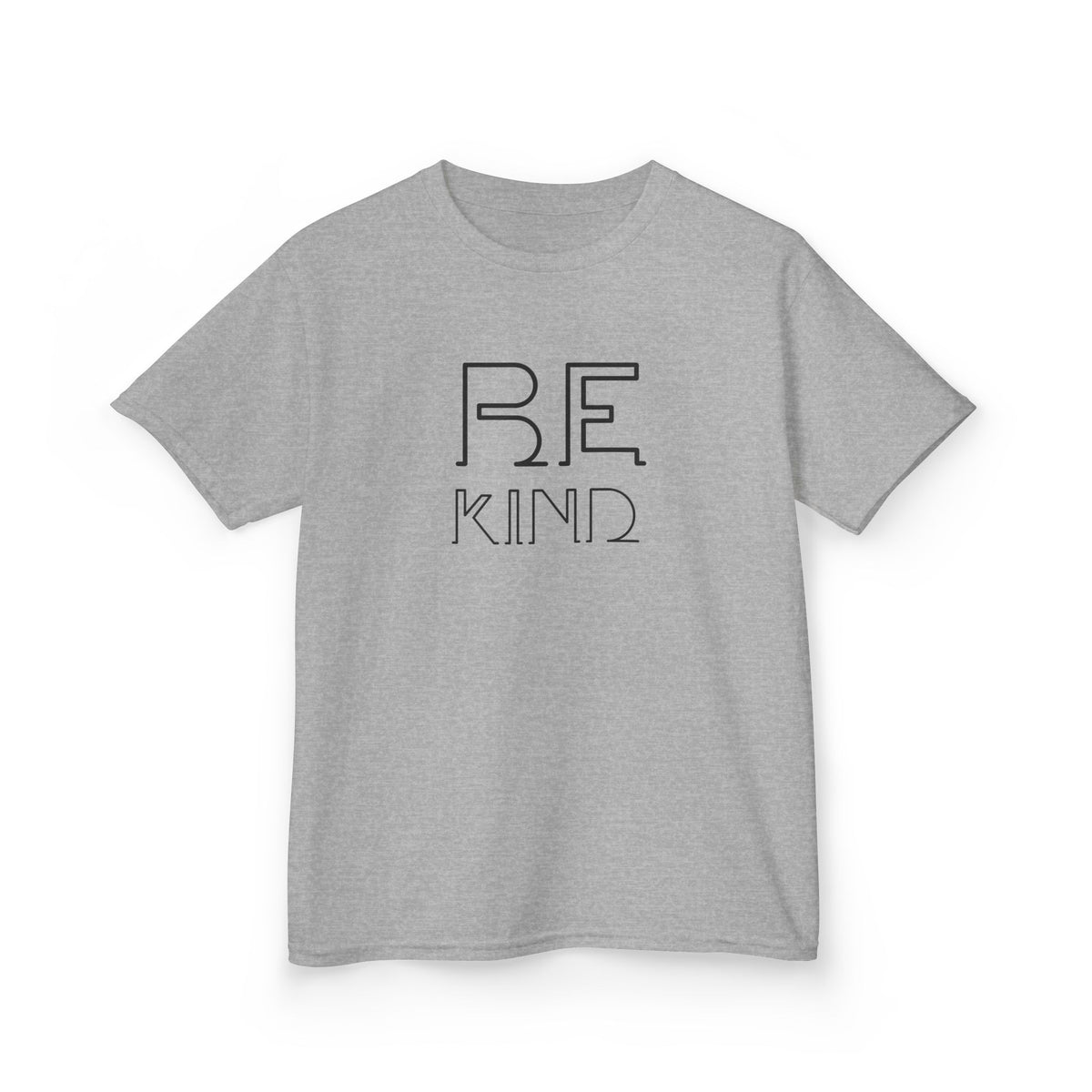 Kids T-Shirt — "Be Kind" Minimalist Typography Tee
