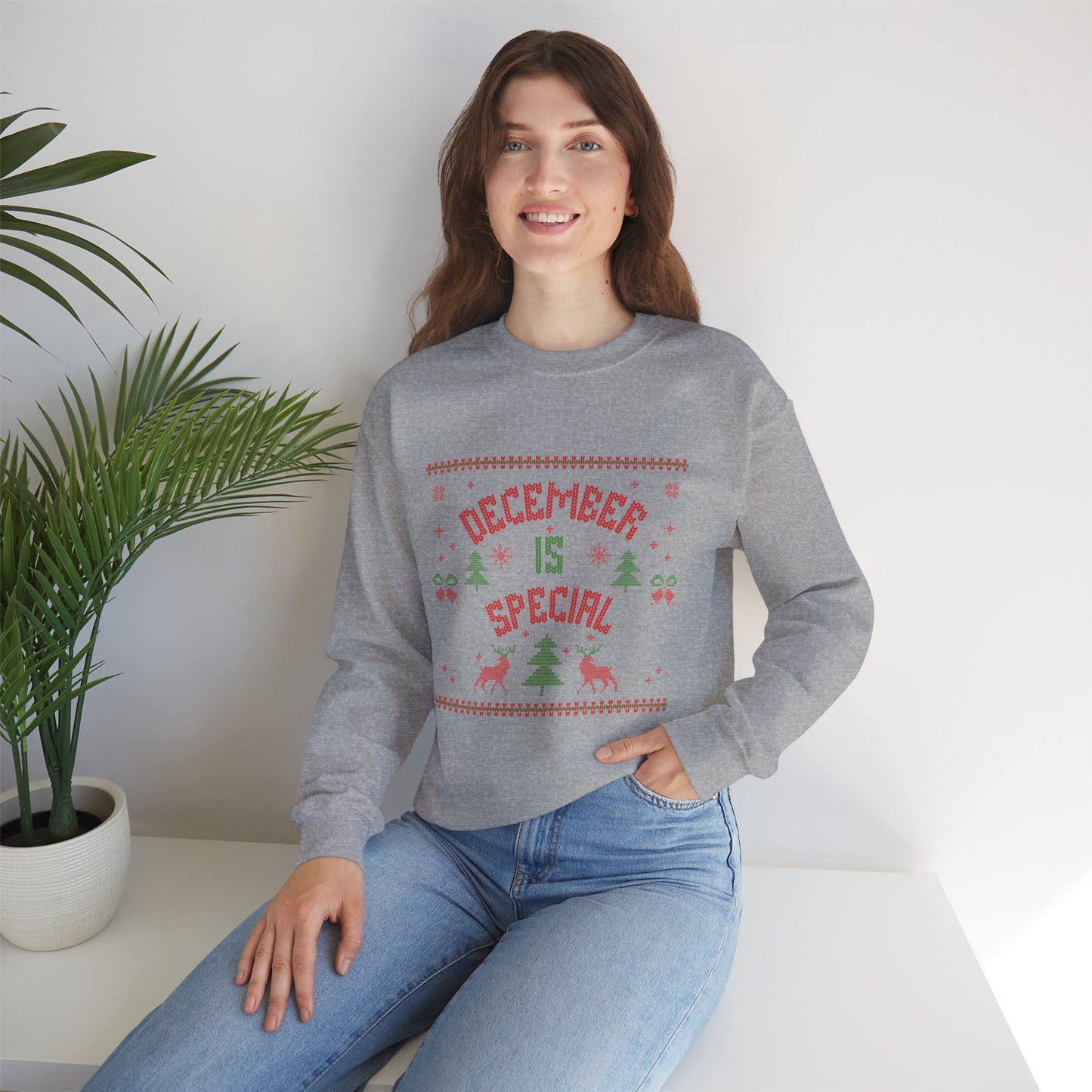 December Is Special: Cozy Holiday Crewneck