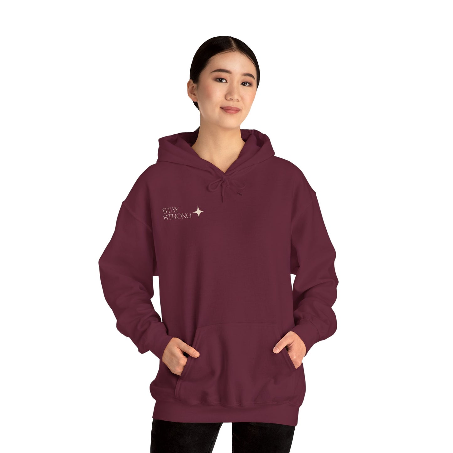 Achieve Greatness Within Heavy Blend™ Hooded Sweatshirt