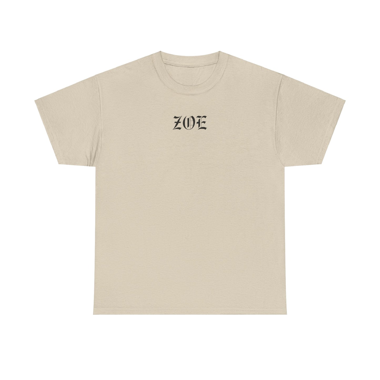 Zoe Unisex Heavy Cotton Tee