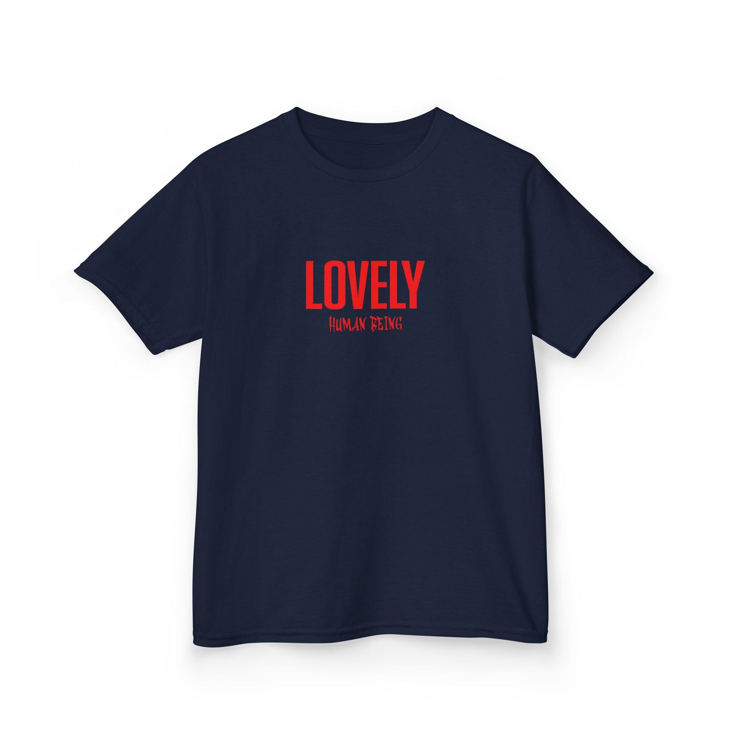 Lovely Human Being Kids Tee – Cute & Positive