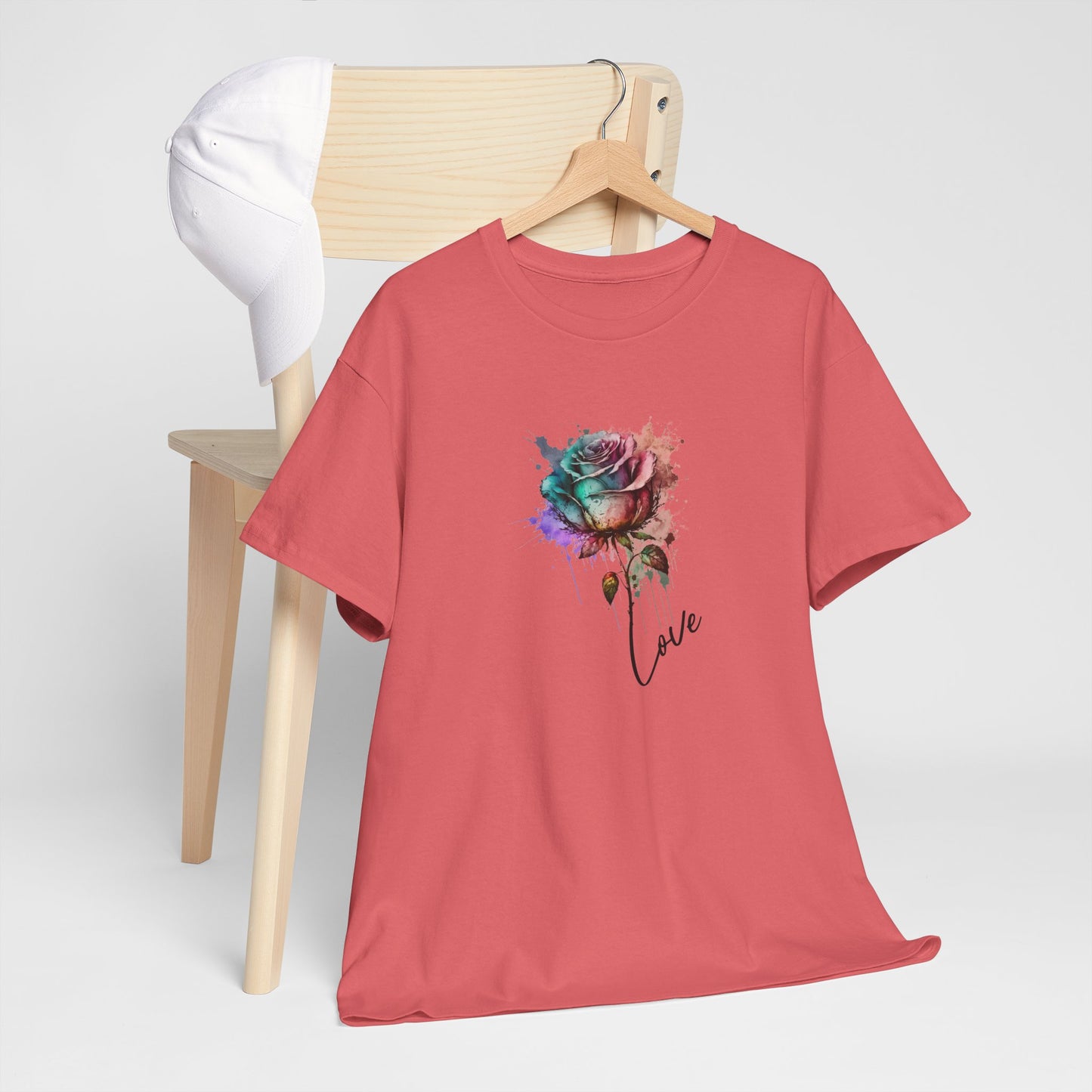 Blooming Style Rose Tee – Dripp’N Gear