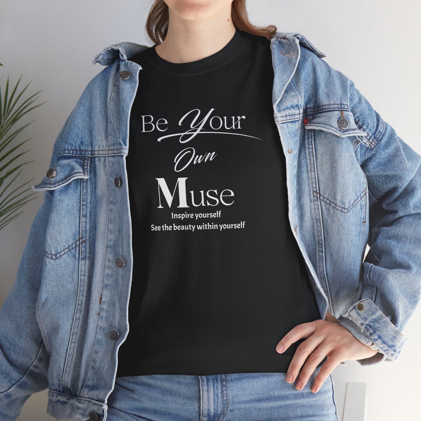 Be Your Own Muse Unisex Heavy Cotton Tee