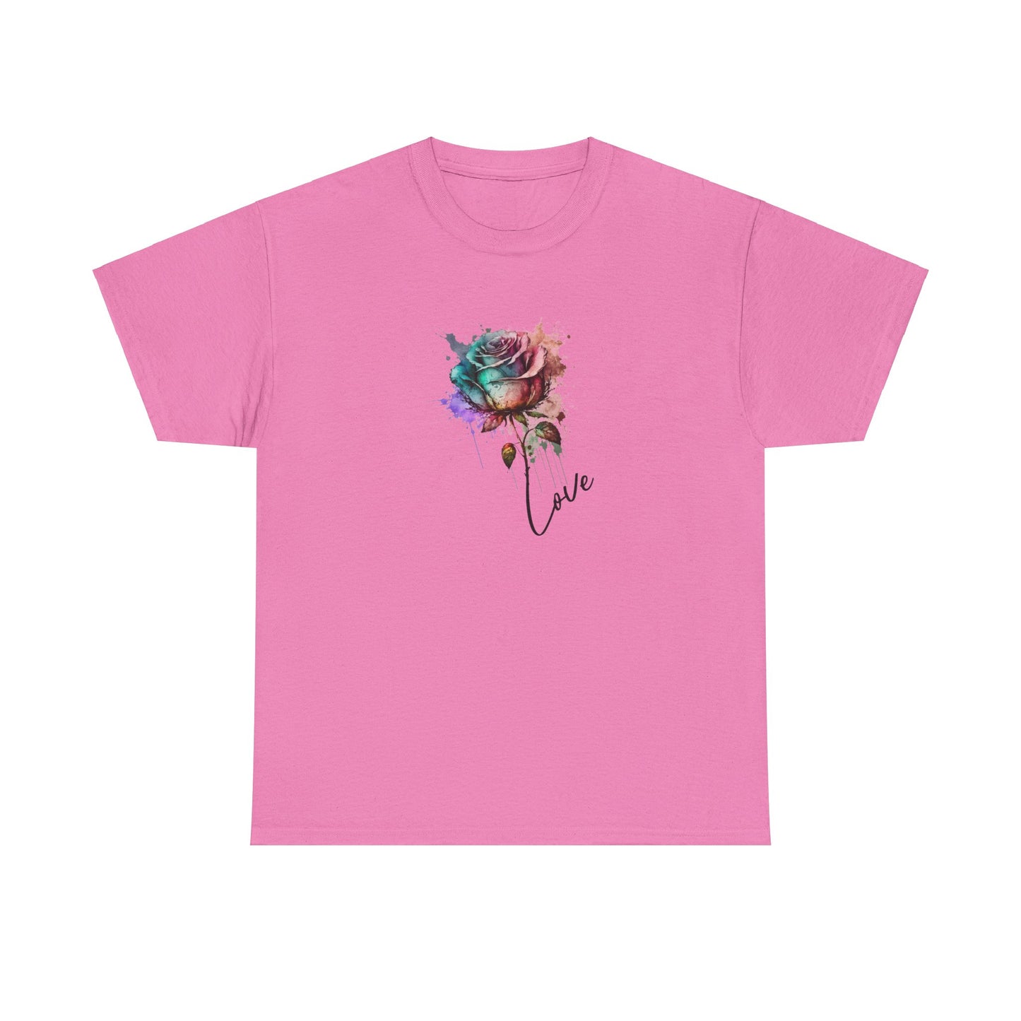 Rose Unisex Heavy Cotton Tee