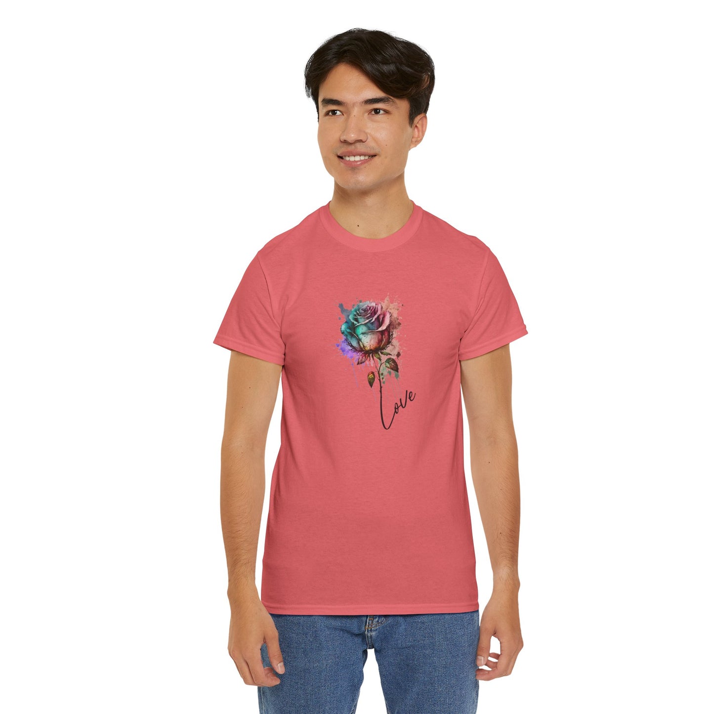 Blooming Style Rose Tee – Dripp’N Gear