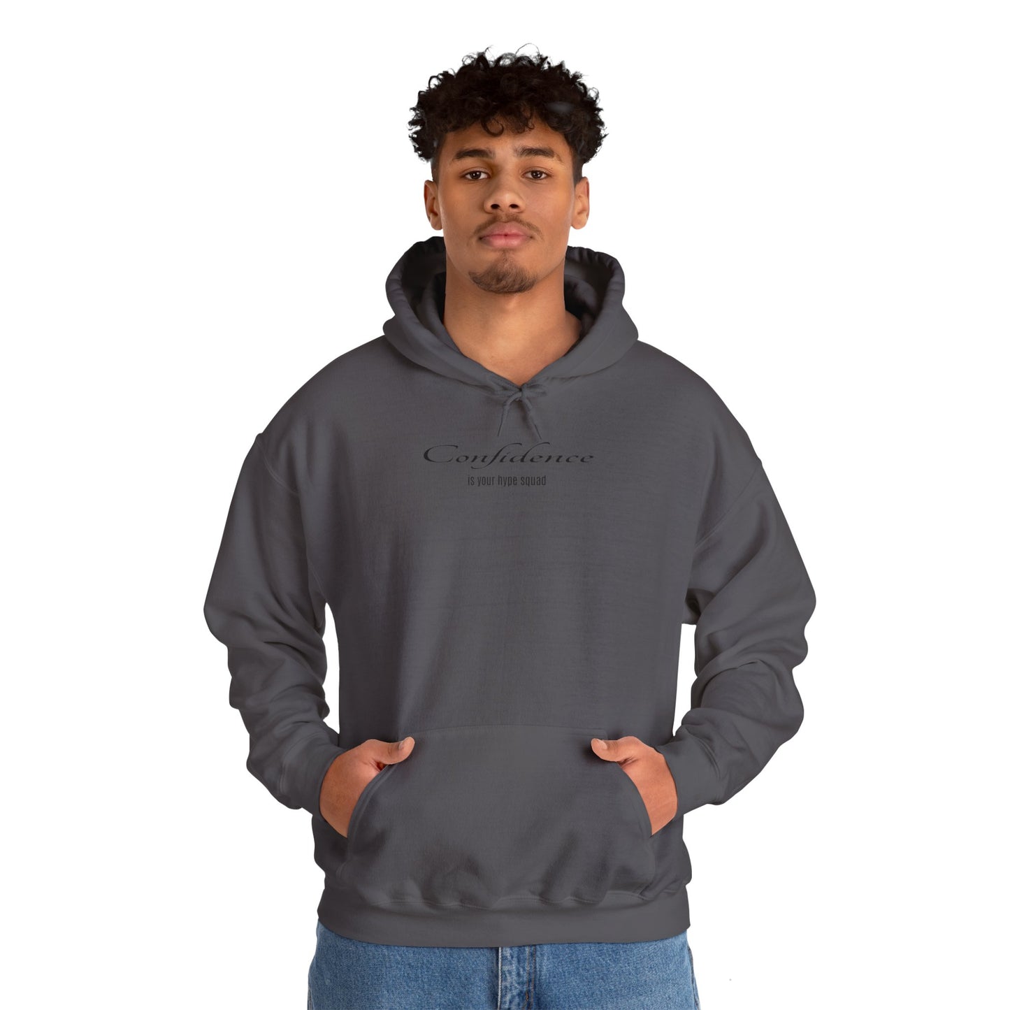 Hoodie - Confidence is your Hype Squad Unisex Heavy Blend™ Hooded Sweatshirt