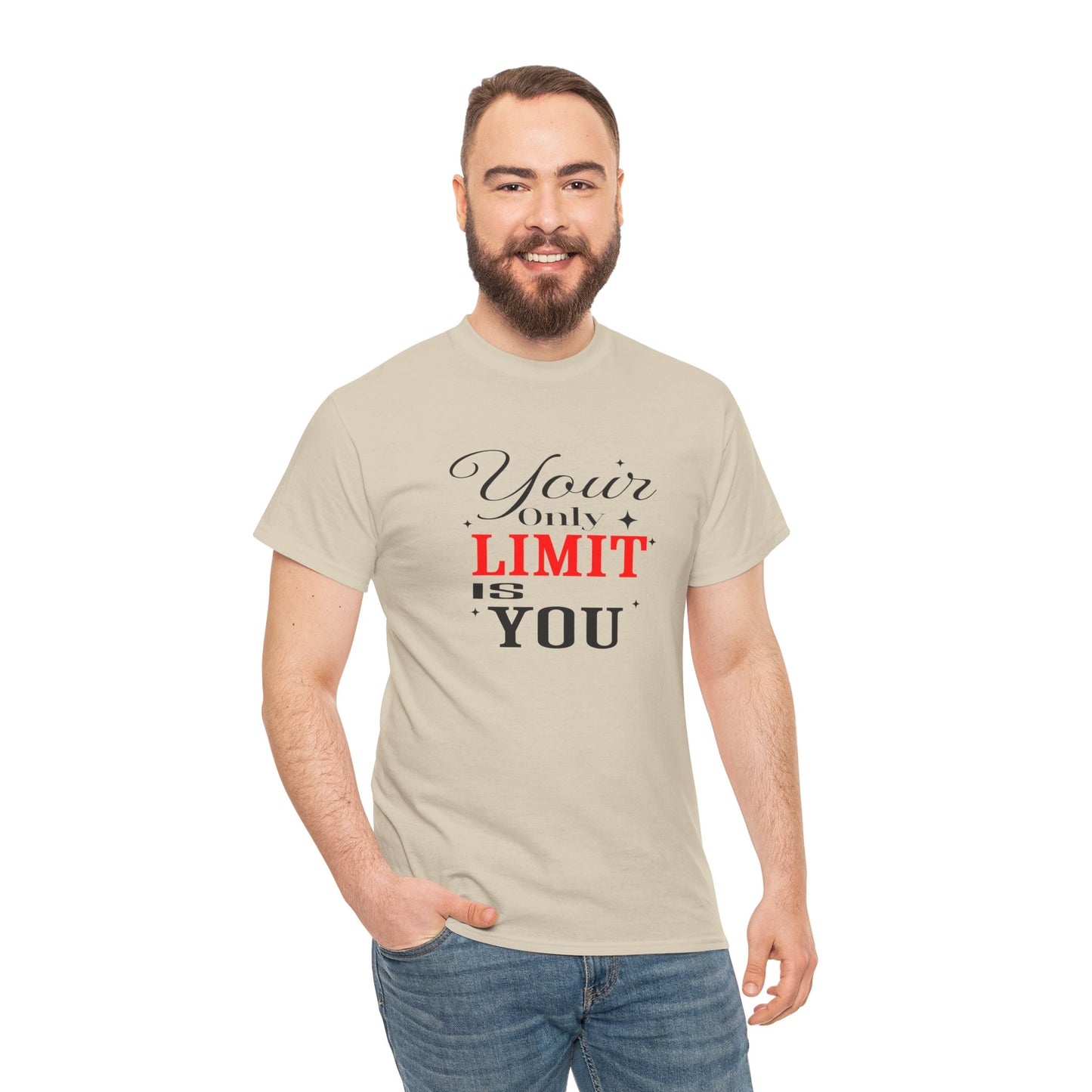 Your Only Limit Is You Tee – Motivational