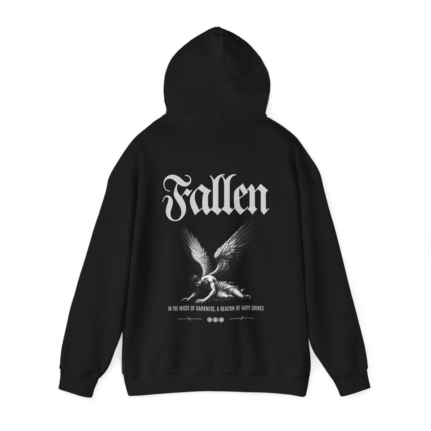 Hooded Sweatshirt - Fallen Angel Design