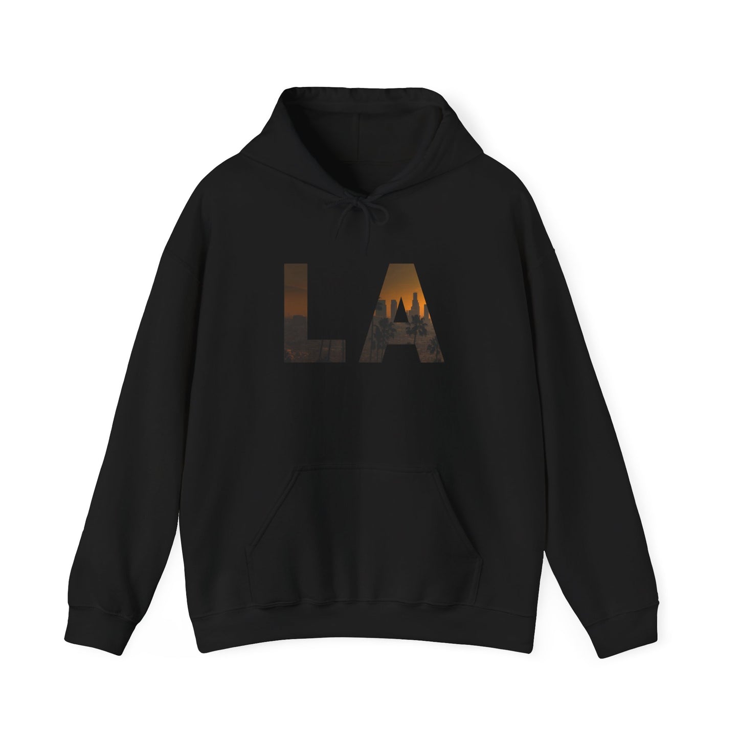 LA Graphic Hoodie – Unisex Streetwear Sweatshirt by Dripp’N Gear, Cozy Everyday Fashion Gift