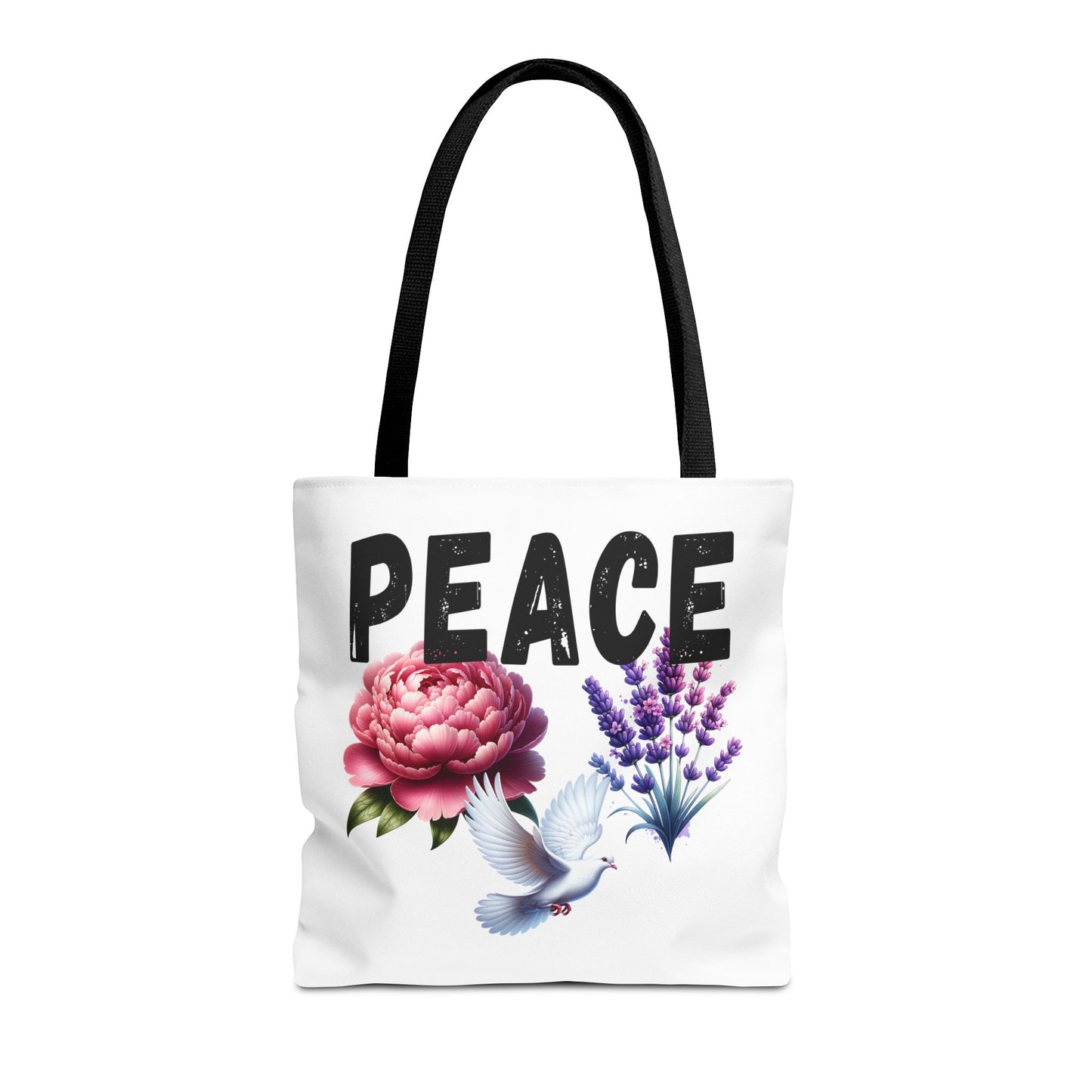 Peaceful Strive Tote Bag