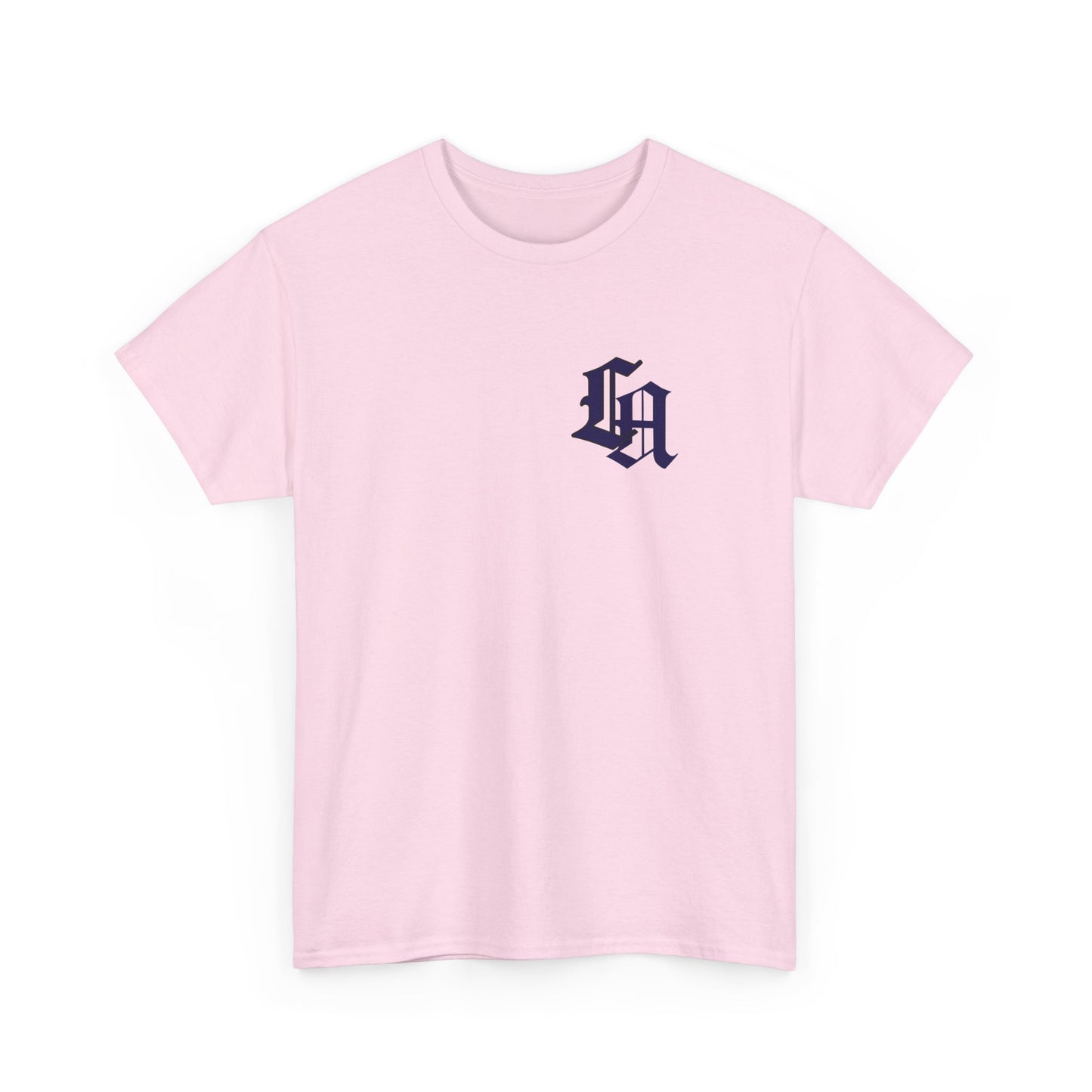 Gothic LA Minimalist Chest Tee: Premium Urban Streetwear