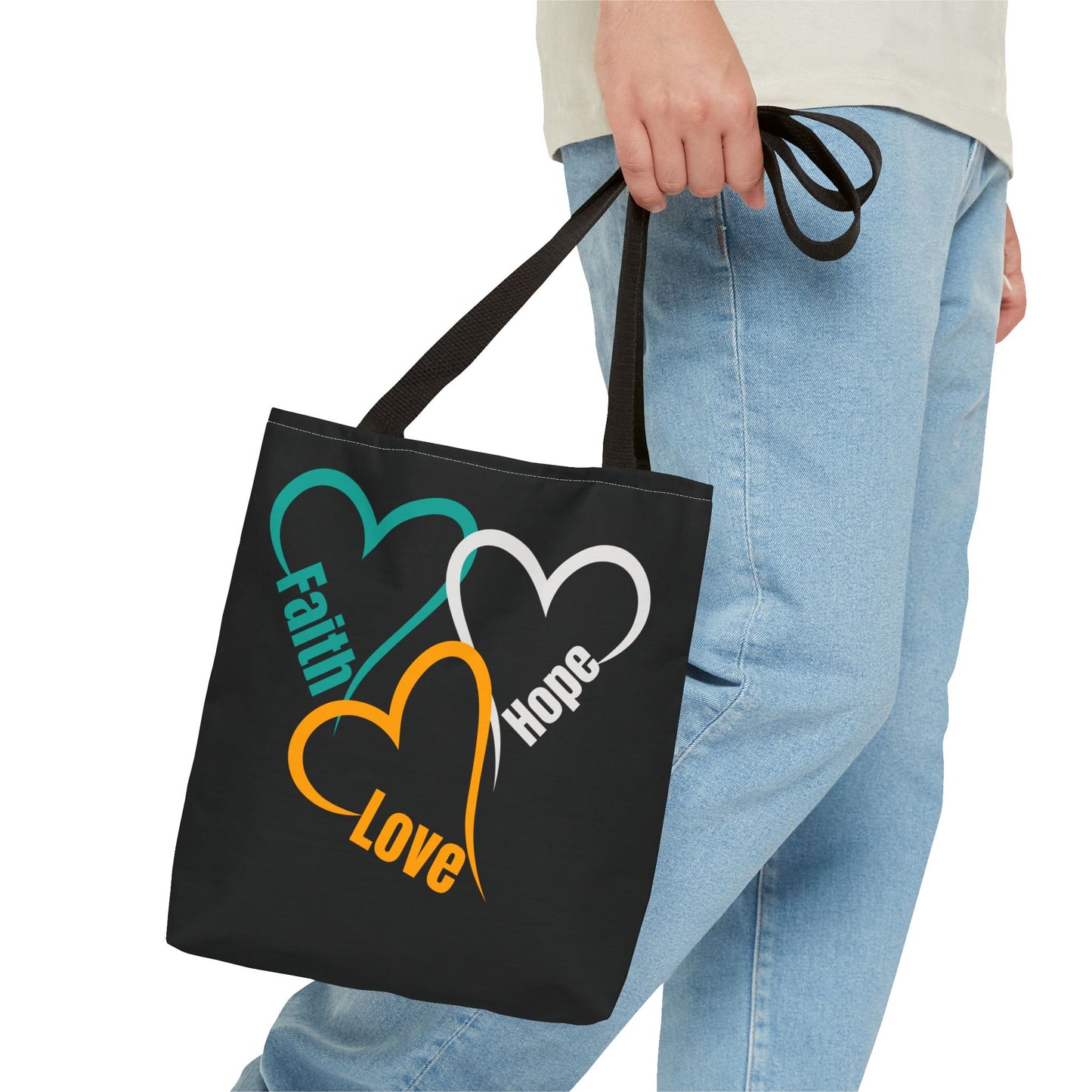 Hope Faith Love Tote Bag