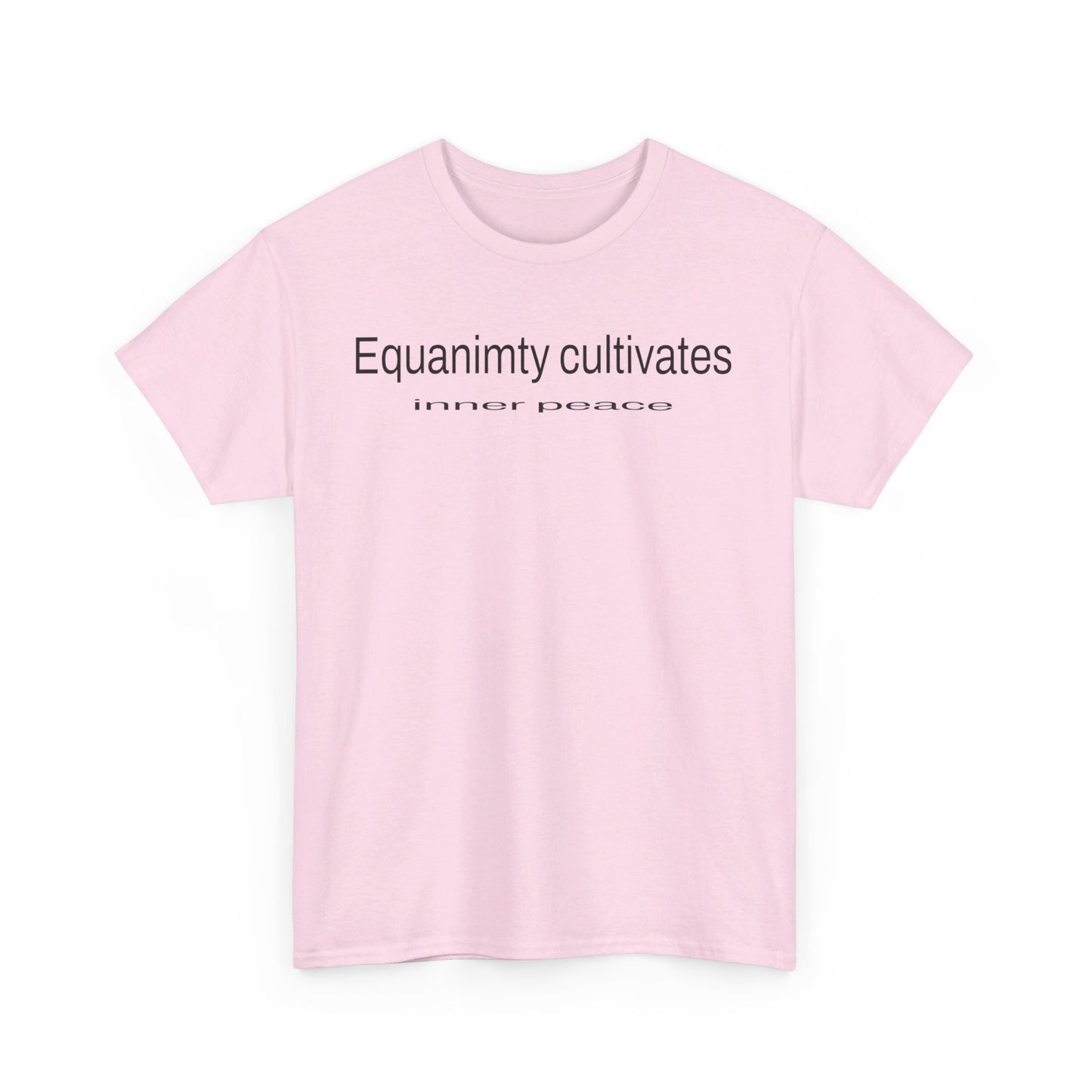 Equanimity  Heavy Cotton Tee express shipping available