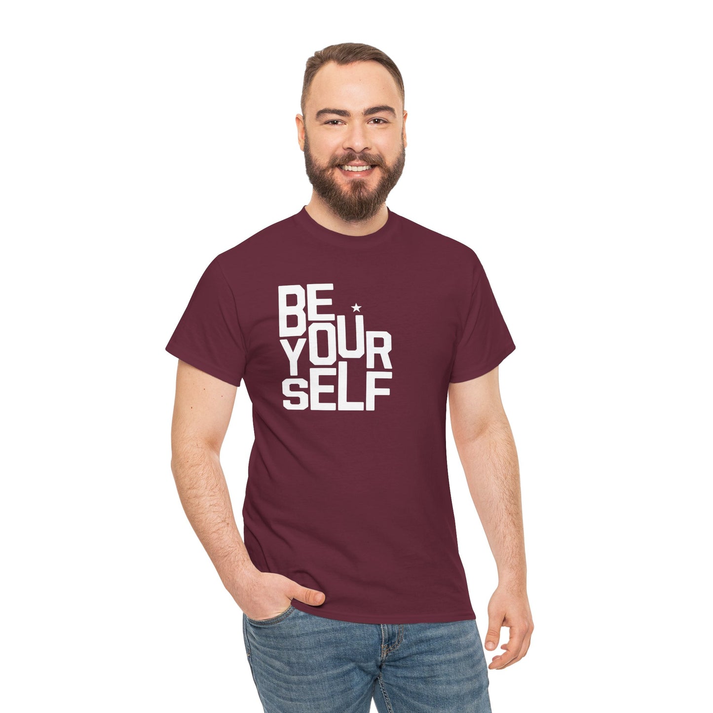 Be Yourself Unisex Heavy Cotton Premium Inspirational Tee