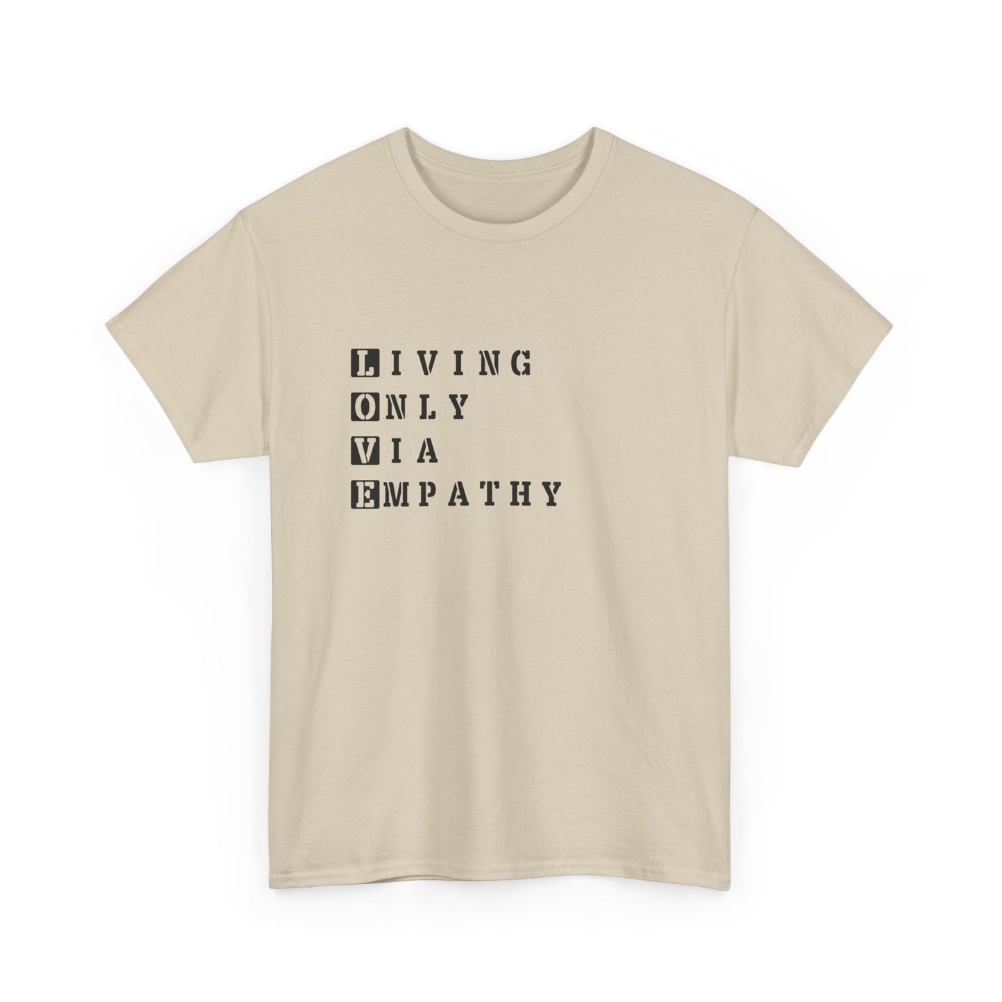 The Love Box: Living Only Via Empathy (L.O.V.E.) Premium Tee