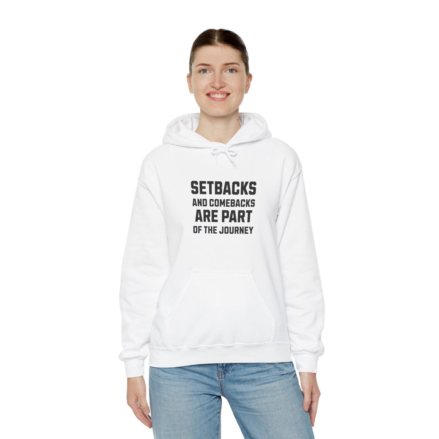 Life’s Journey Hoodie – Motivational Unisex Sweatshirt