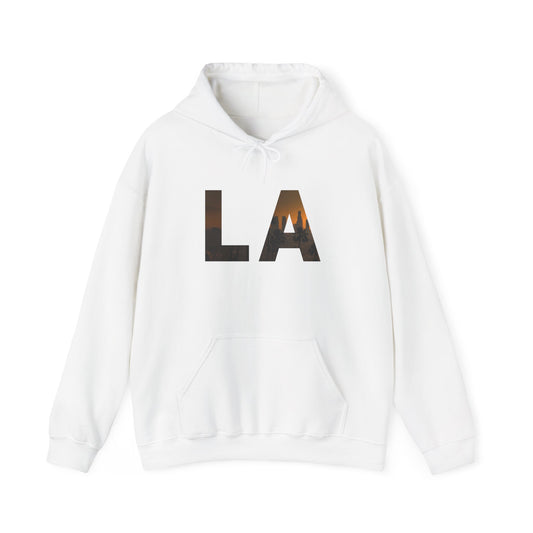 LA Graphic Hoodie – Unisex Streetwear Sweatshirt by Dripp’N Gear, Cozy Everyday Fashion Gift