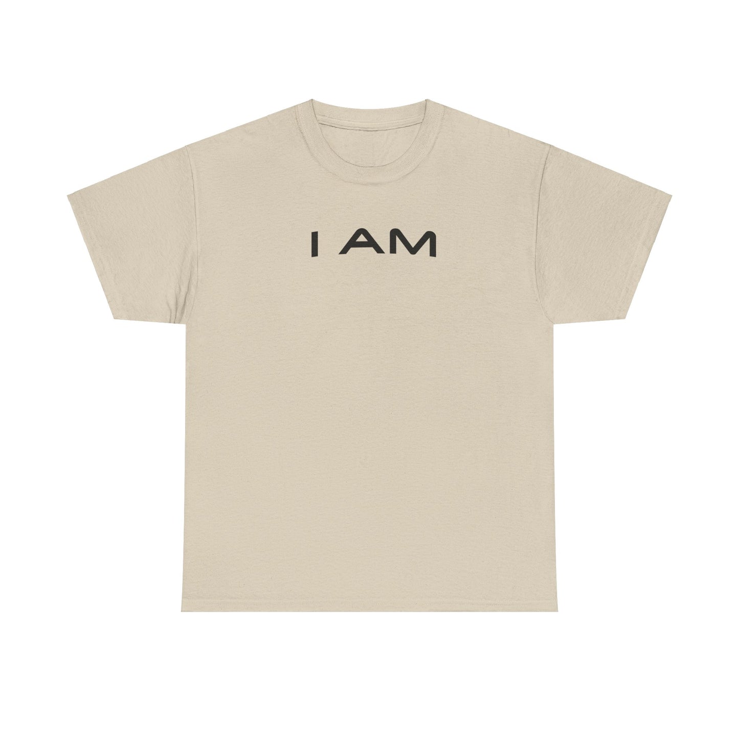 I AM Unisex Heavy Cotton Tee - Inspirational Graphic T-Shirt