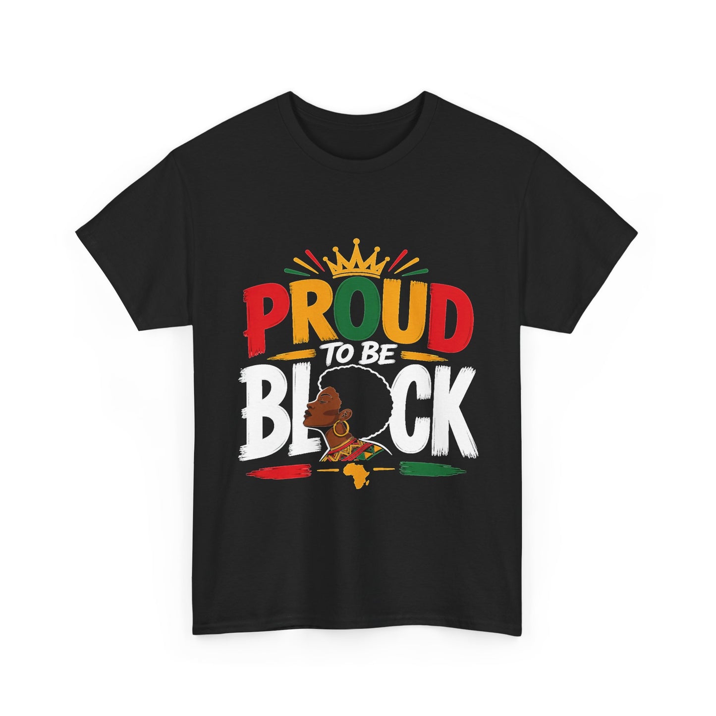 Proud to Be Black Crown Tee
