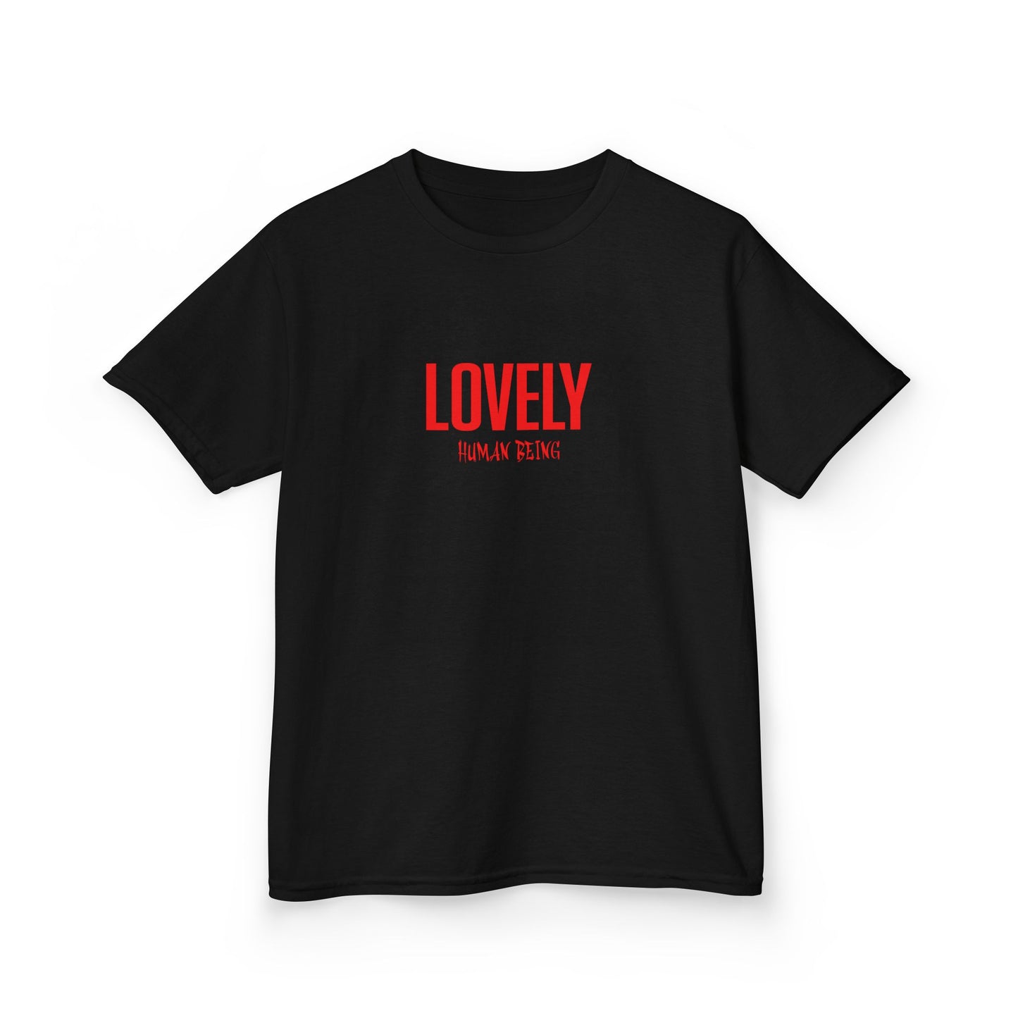 Lovely Human Being Kids Tee – Cute & Positive