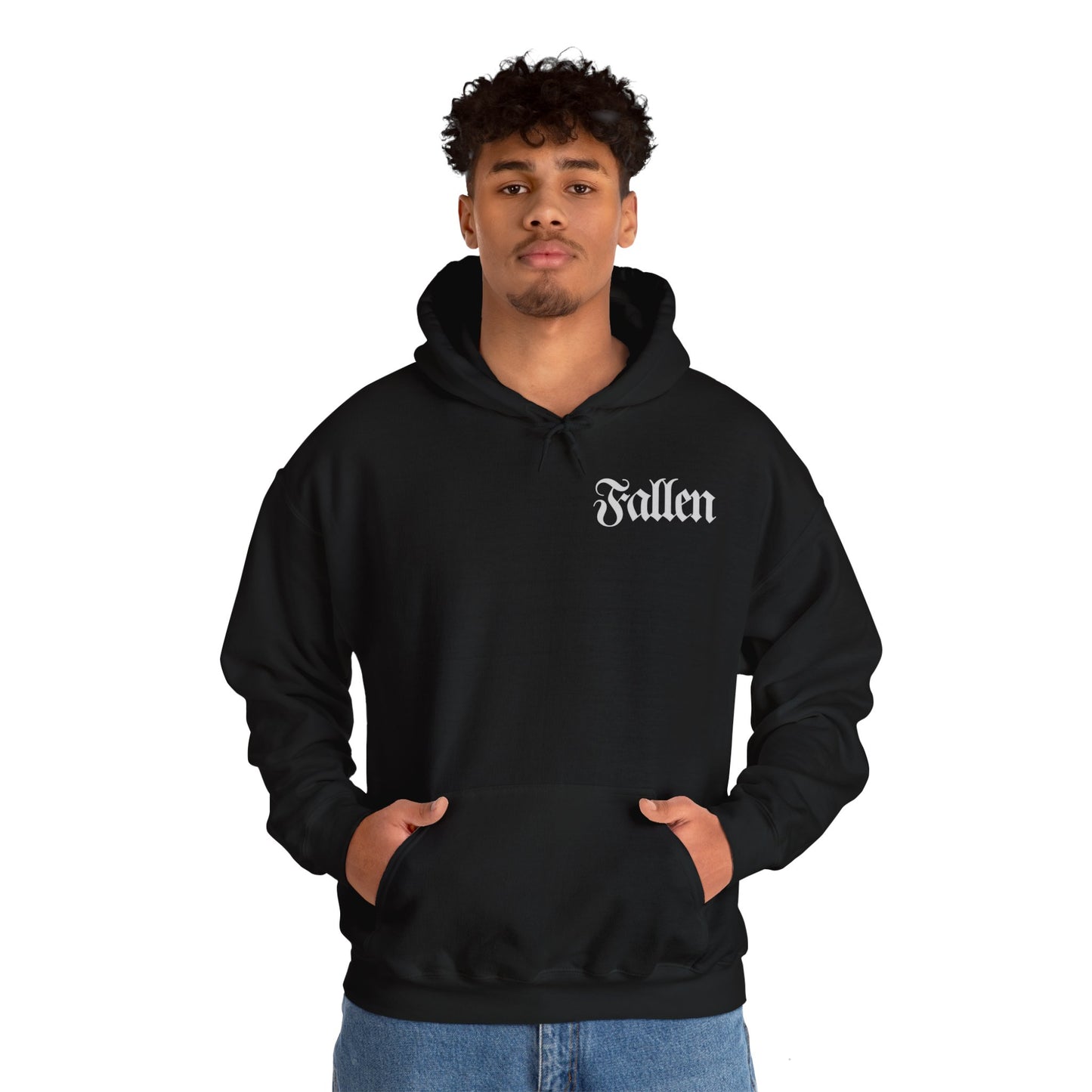 Hooded Sweatshirt - Fallen Angel Design