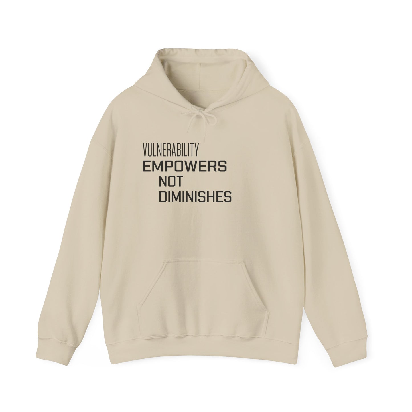 Vulnerability Empowerment Hoodie – Motivational Streetwear