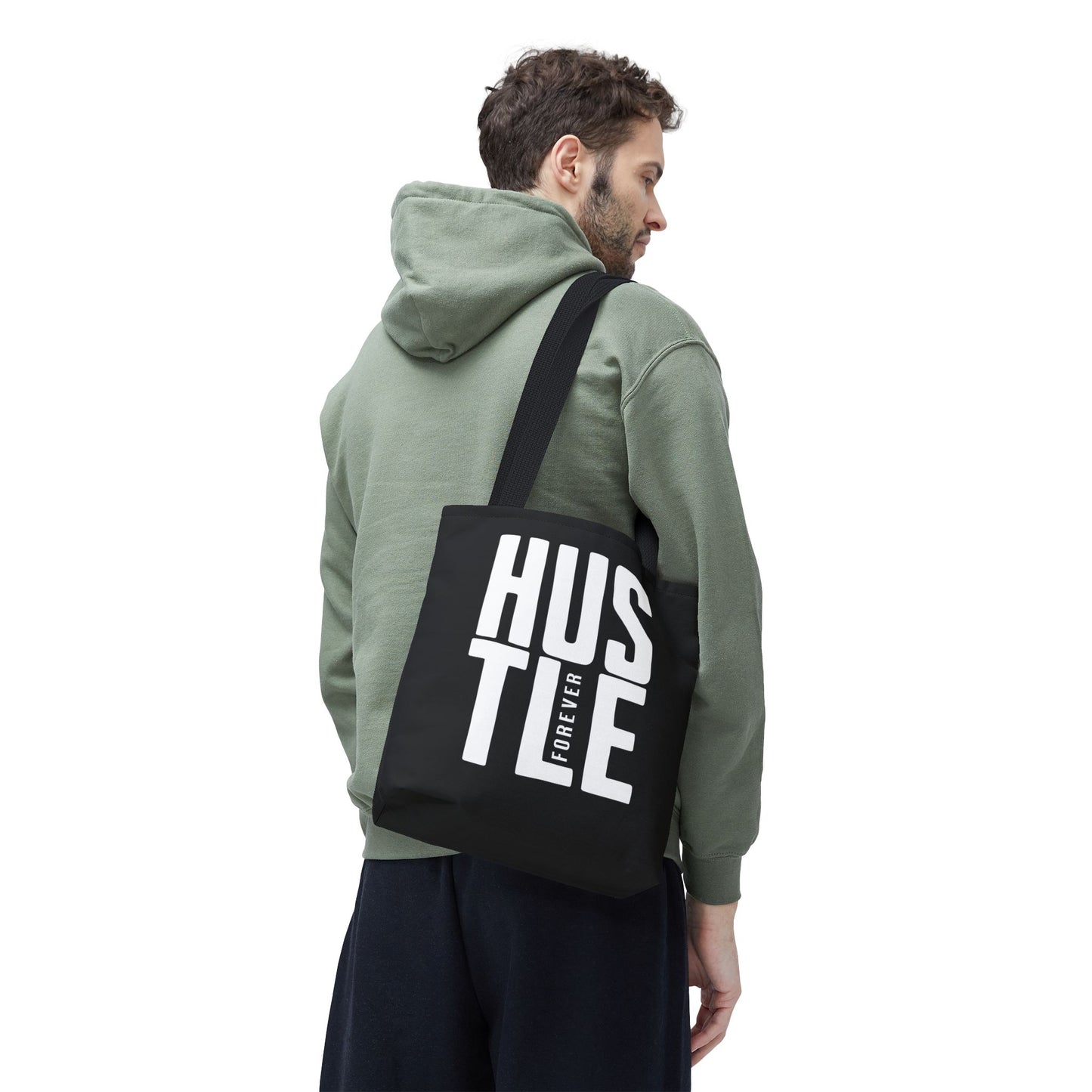 Hustle Forever Canvas Tote Bag