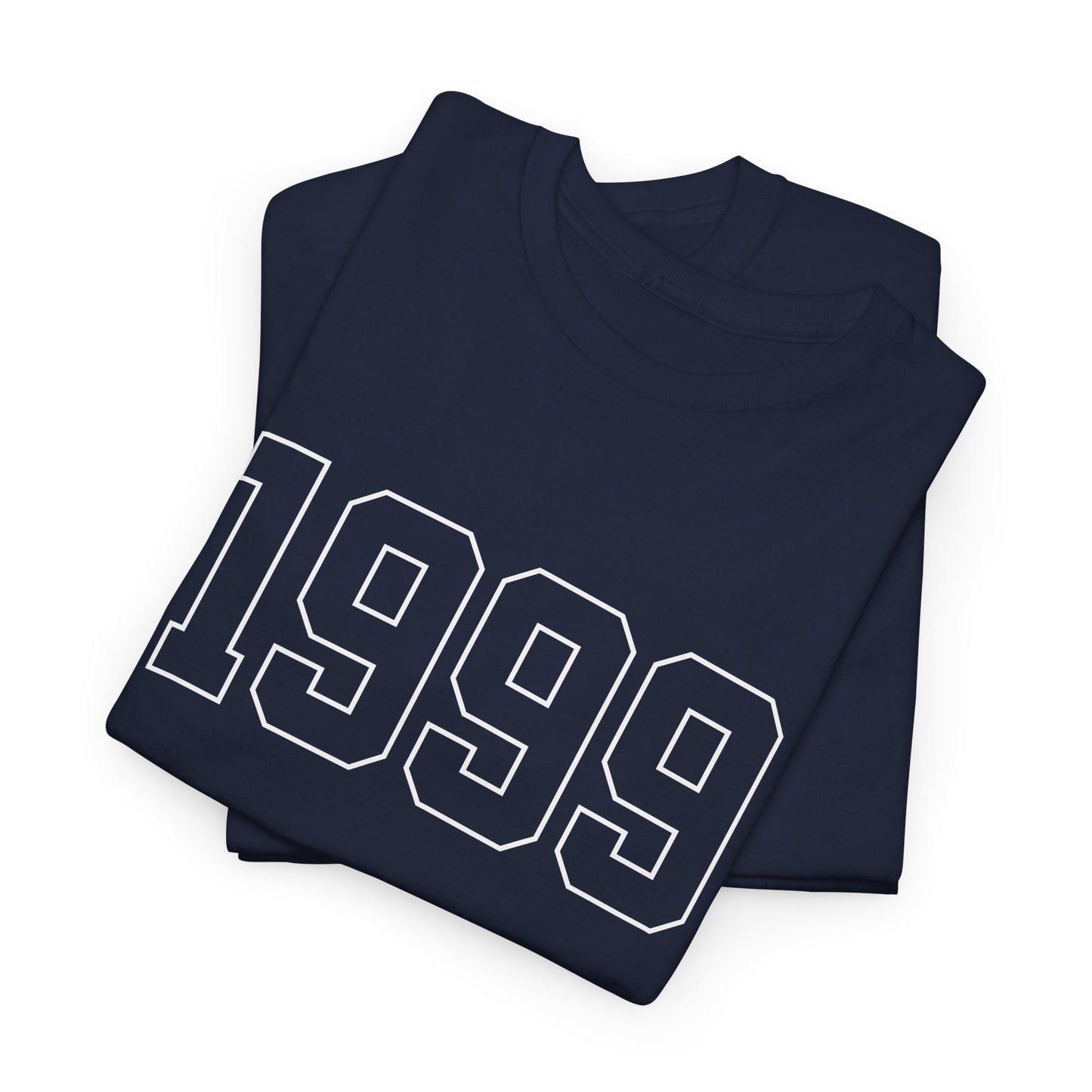 1999 Unisex Tee - Retro Vintage Style Heavy Cotton T-Shirt