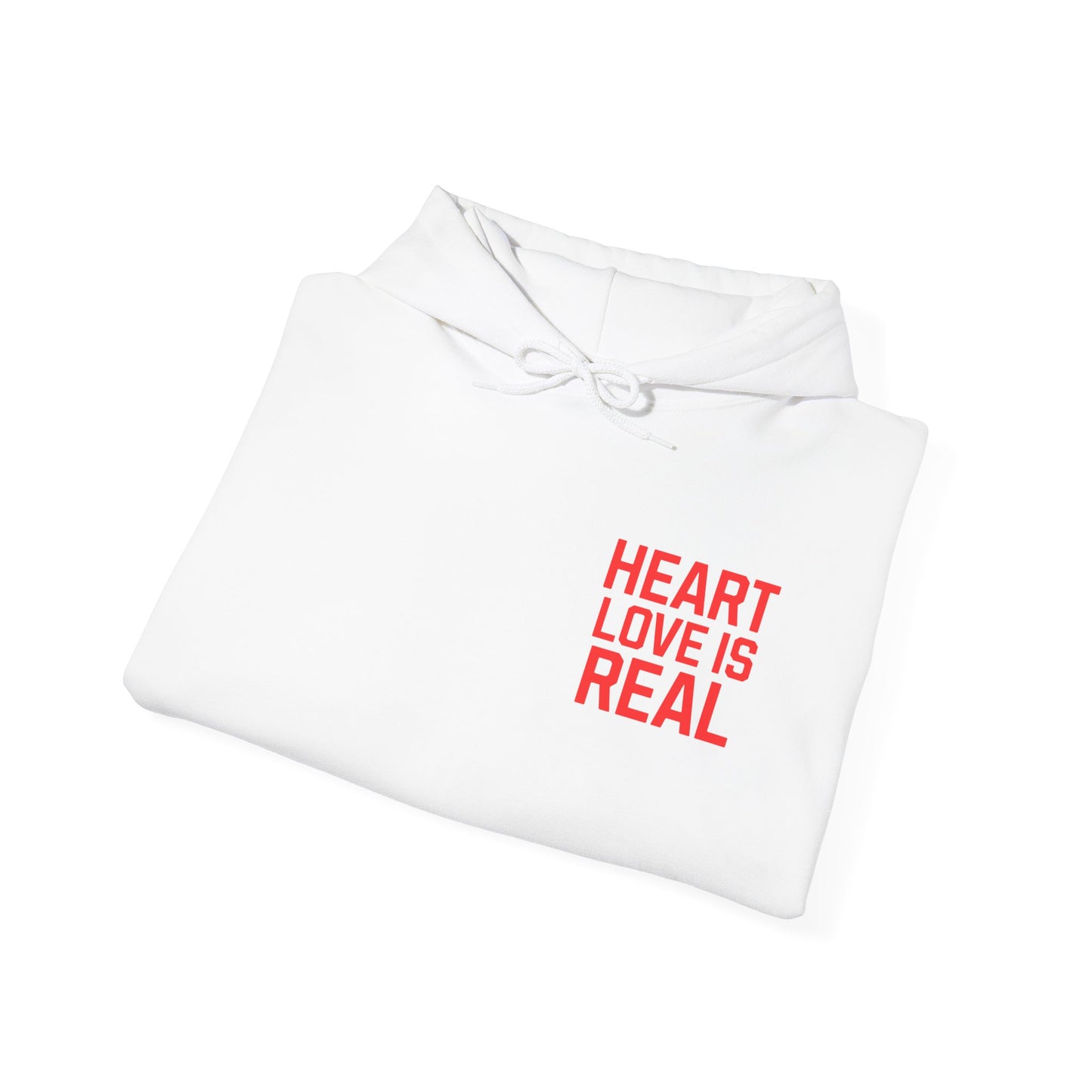 Heart Love Is Real Hoodie