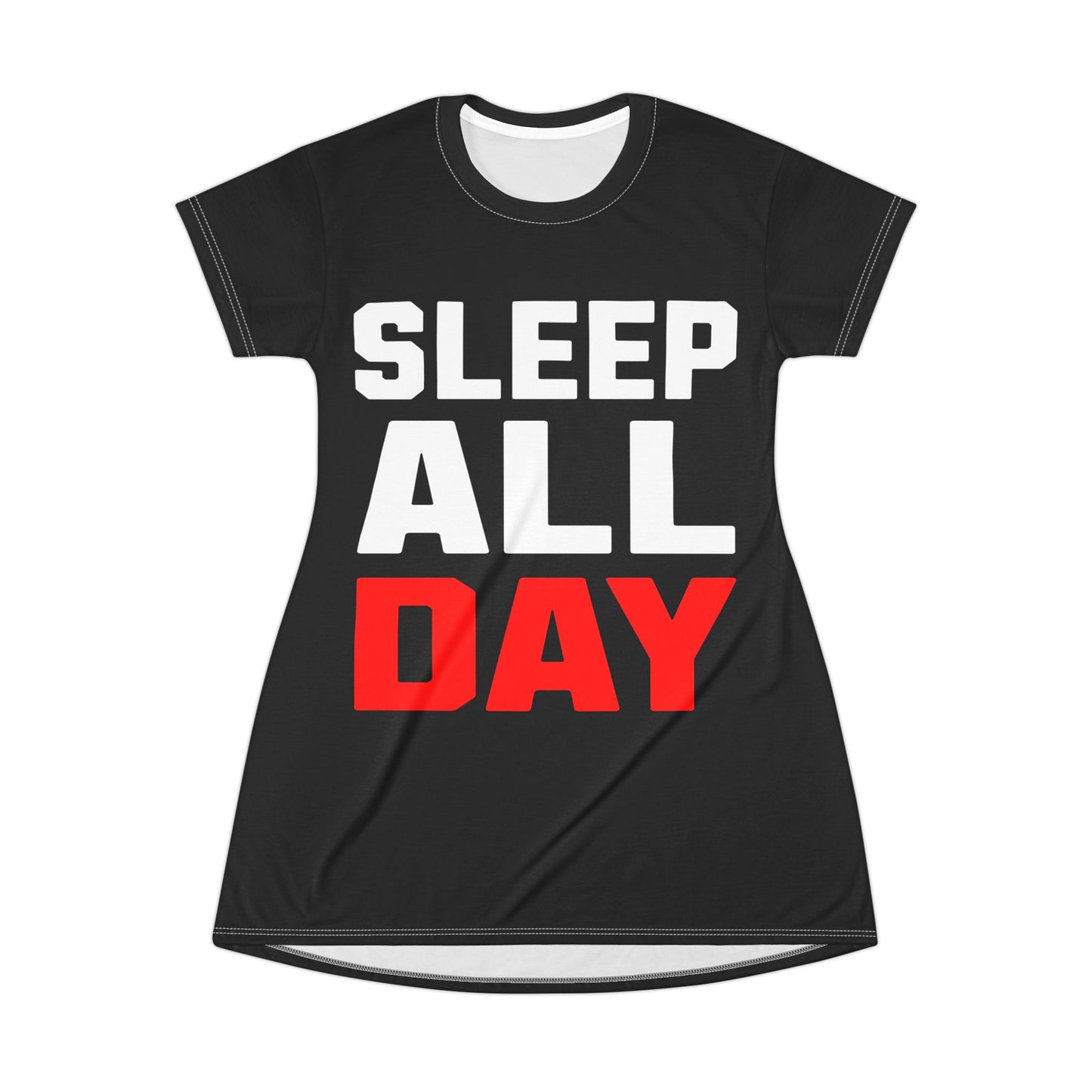 Sleep All Day Lounge T-Shirt Dress