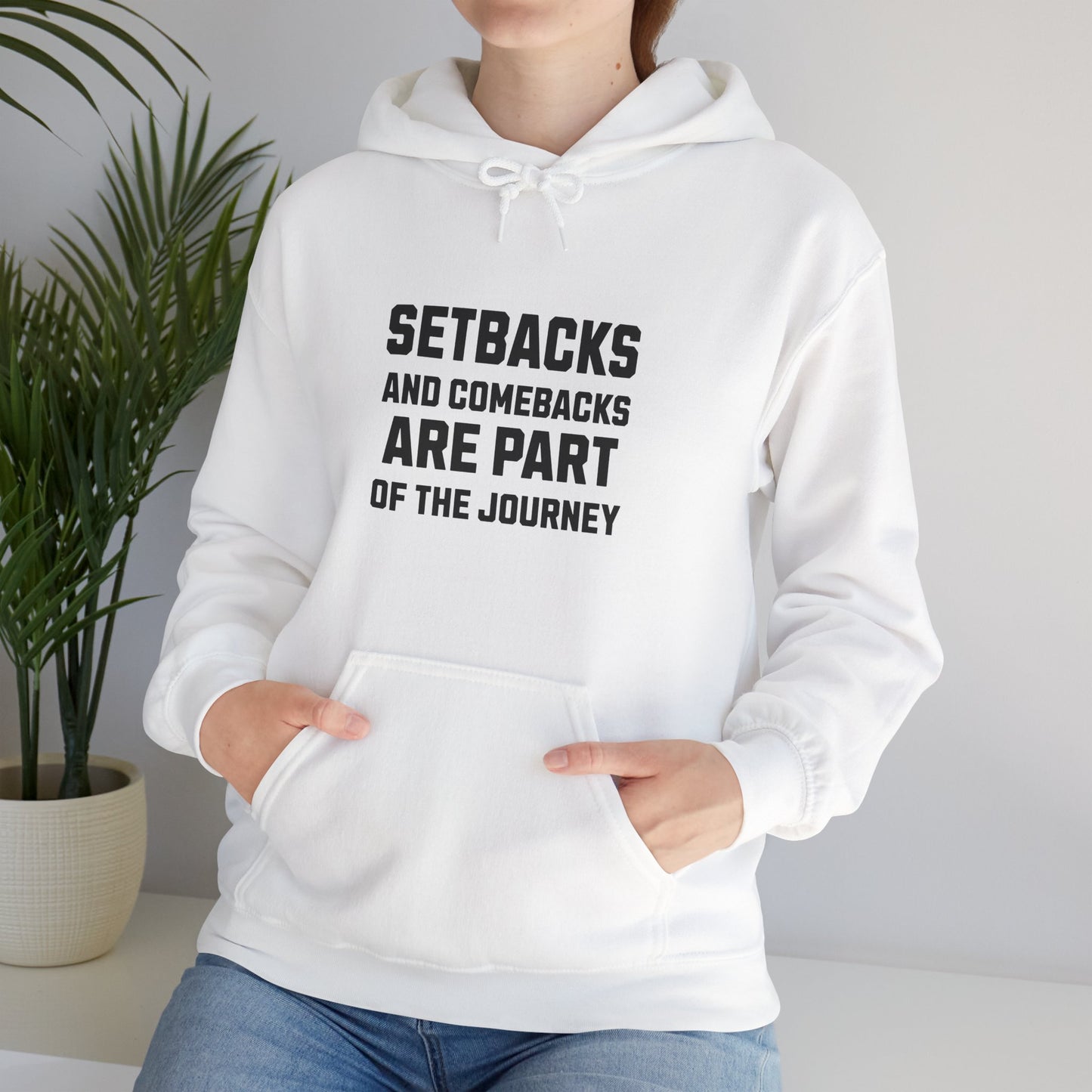 Life’s Journey Hoodie – Motivational Unisex Sweatshirt