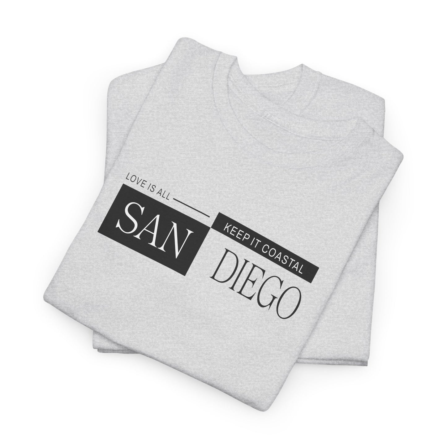 Stylish San Diego Vibes Graphic Tee