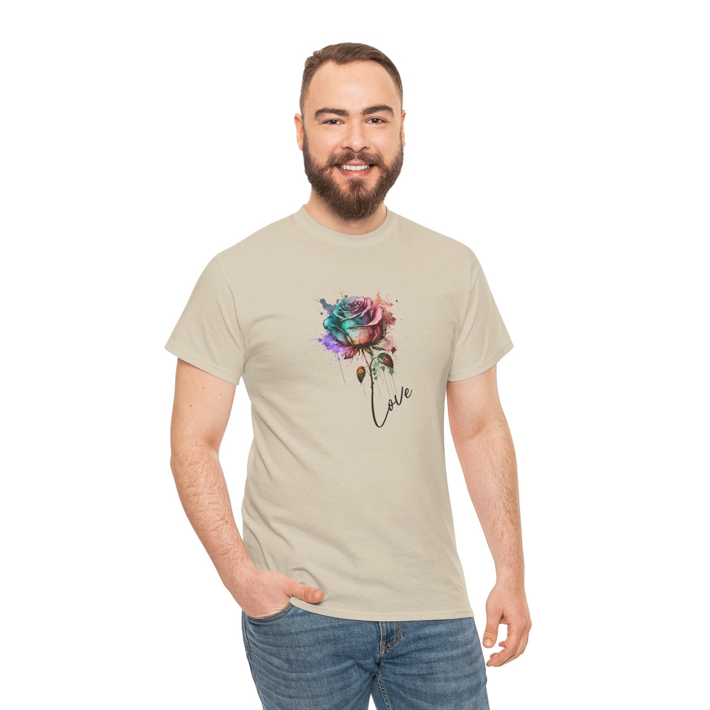 Blooming Style Rose Tee – Dripp’N Gear