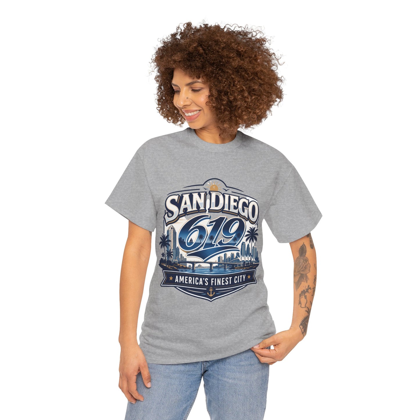 San Diego 619 Finest City Tee