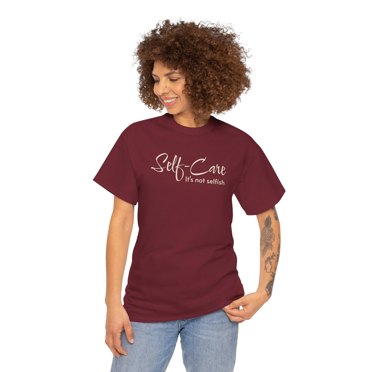 Self-Care Tee - Unisex Heavy Cotton