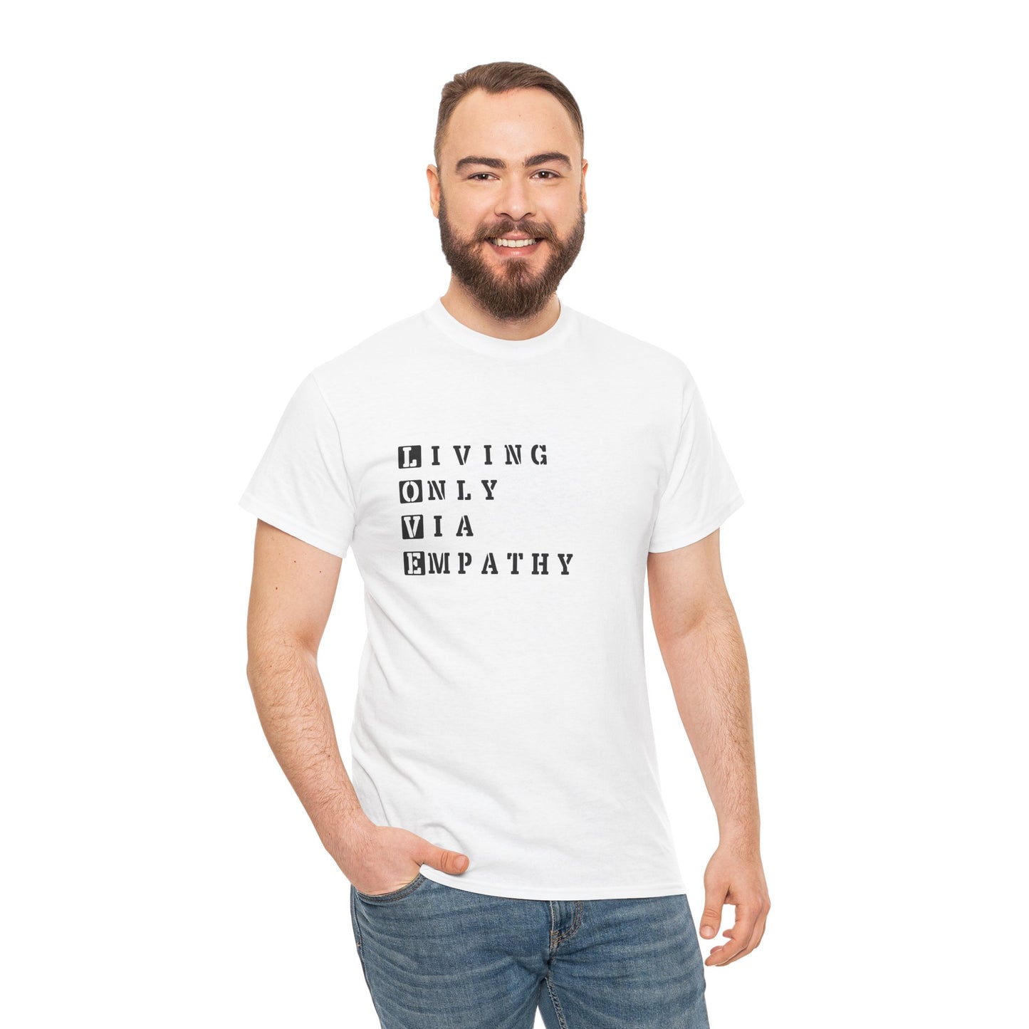 The Love Box: Living Only Via Empathy (L.O.V.E.) Premium Tee