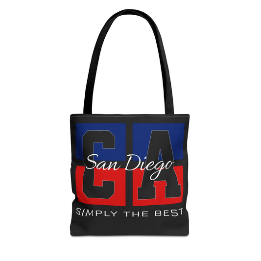 San Diego,CA Tote Bag (AOP)