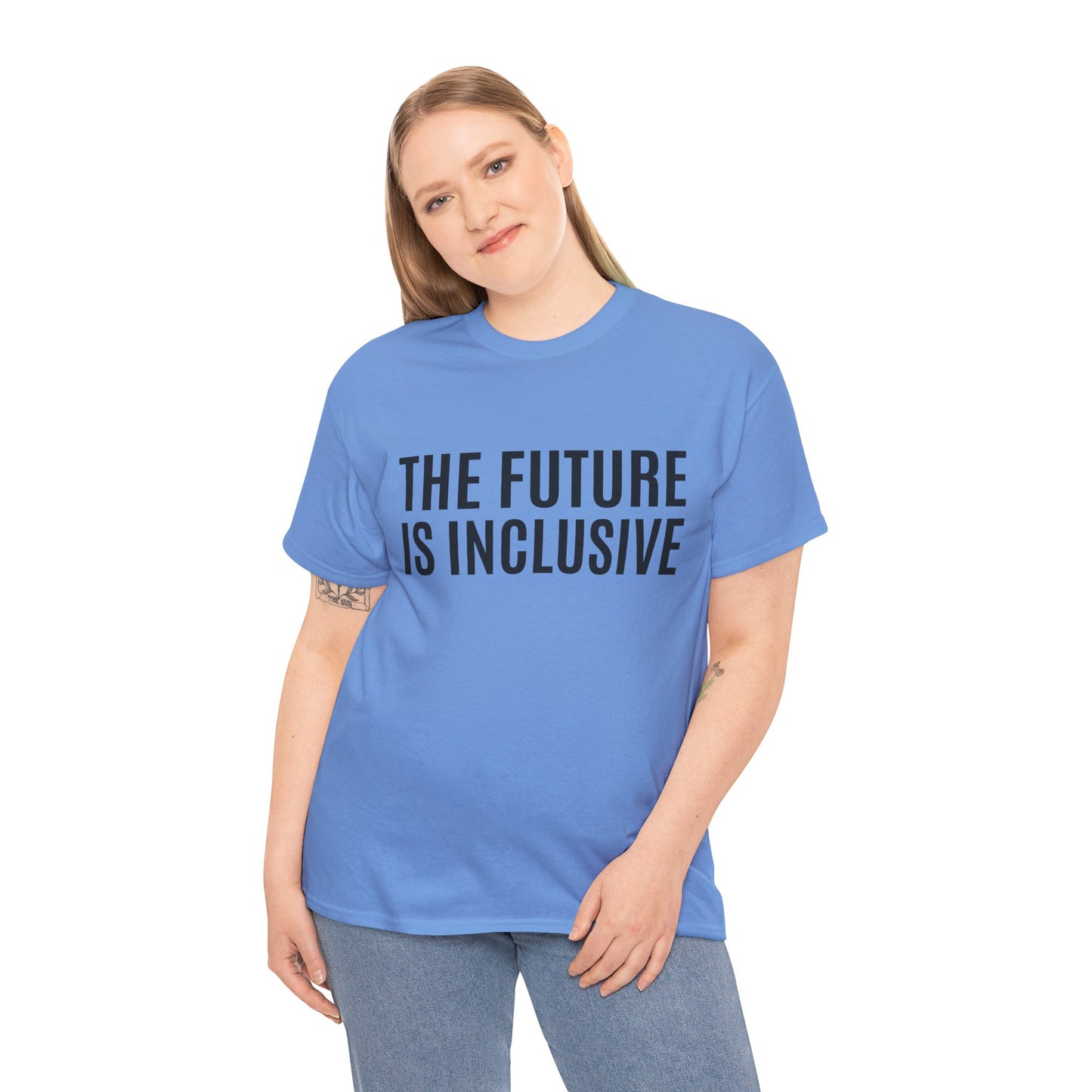 The Future is Inclusive Unisex Heavy Cotton Tee