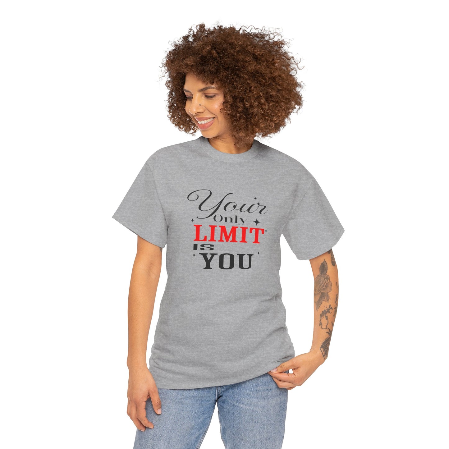 Your Only Limit Is You Tee – Motivational