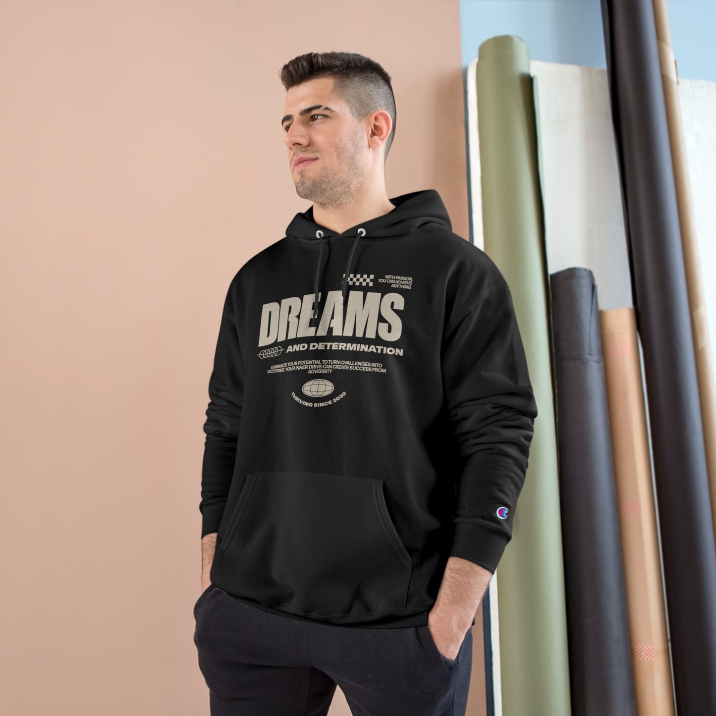 Dream and determination Champion Hoodie