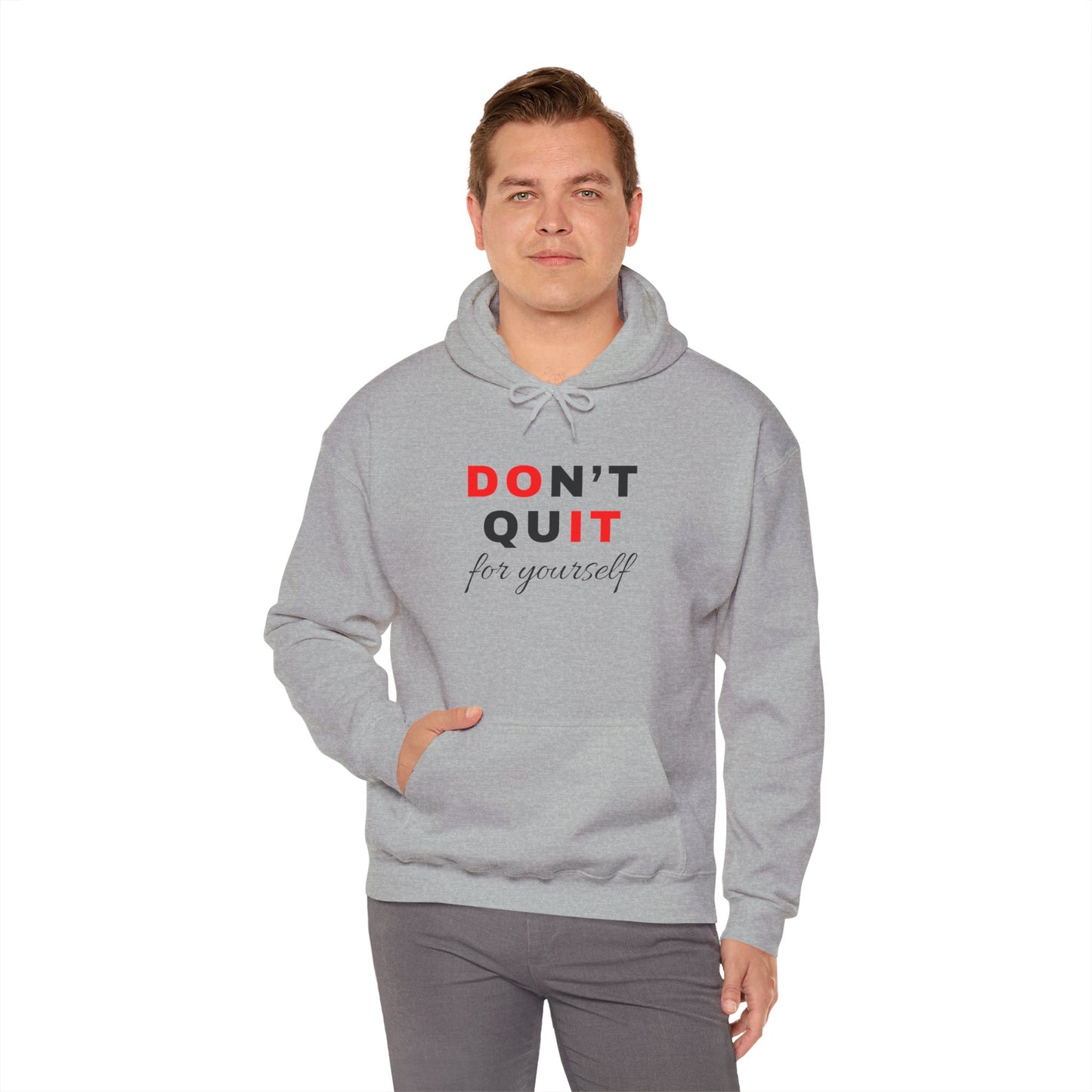 Don't Quit: Motivational Do It For Yourself Premium Hoodie