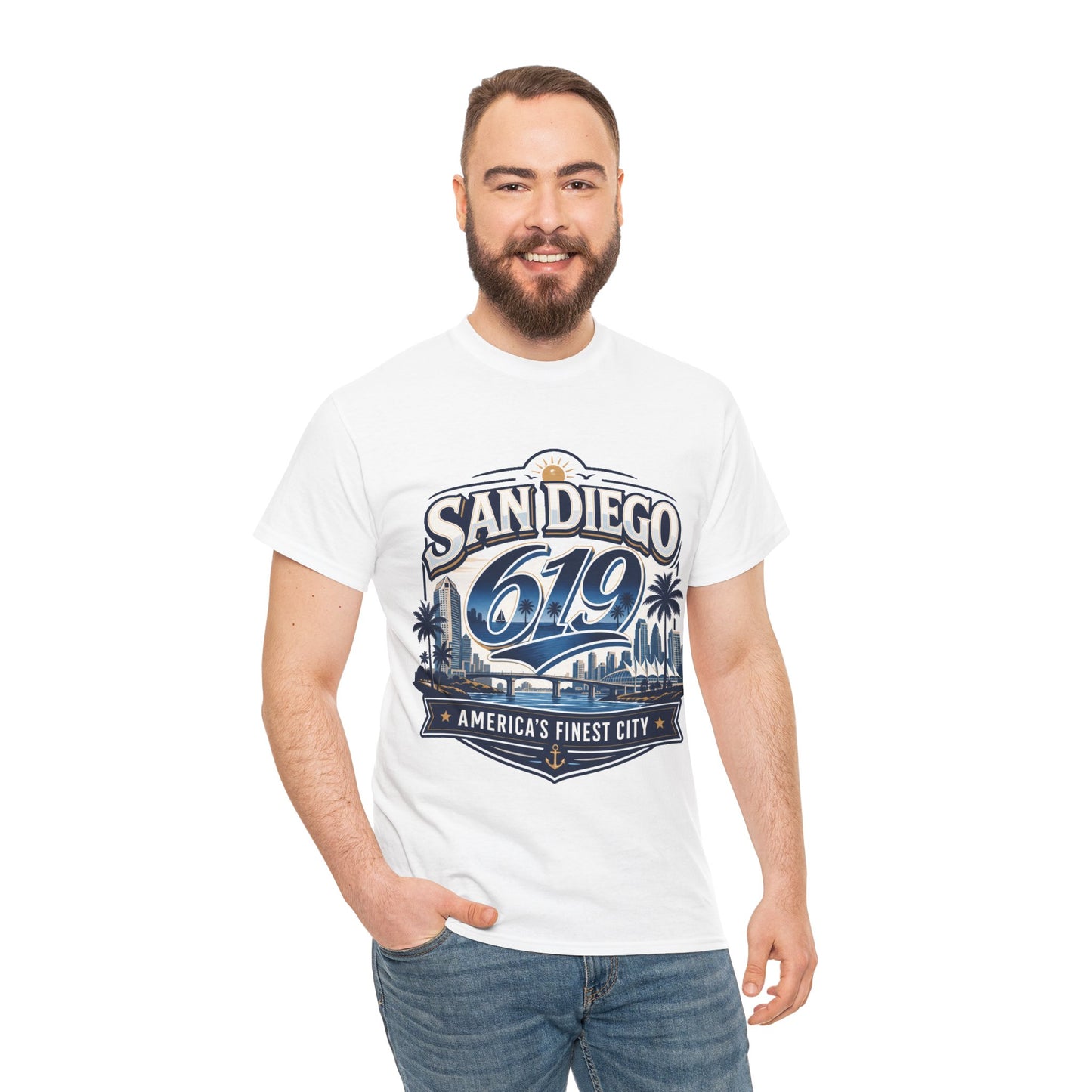 San Diego 619 Finest City Tee