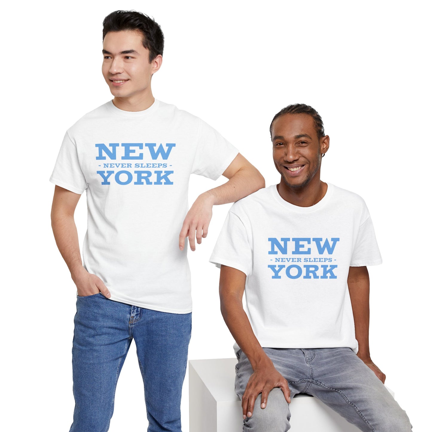 New York Never Sleeps Tee – Dripp’N Gear