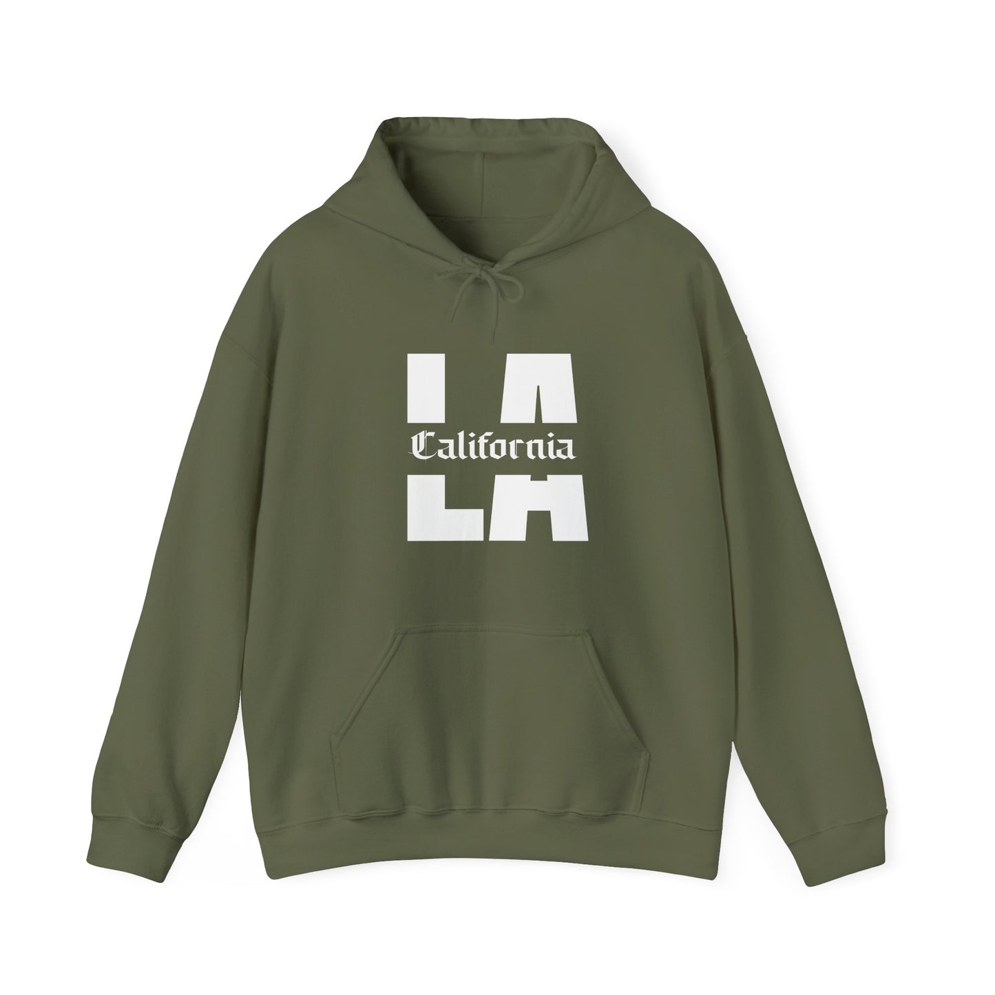 LA California Retro Block Hoodie