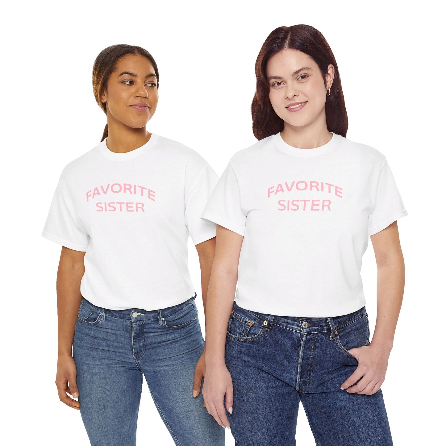 Favorite Sister Unisex Heavy Cotton Tee