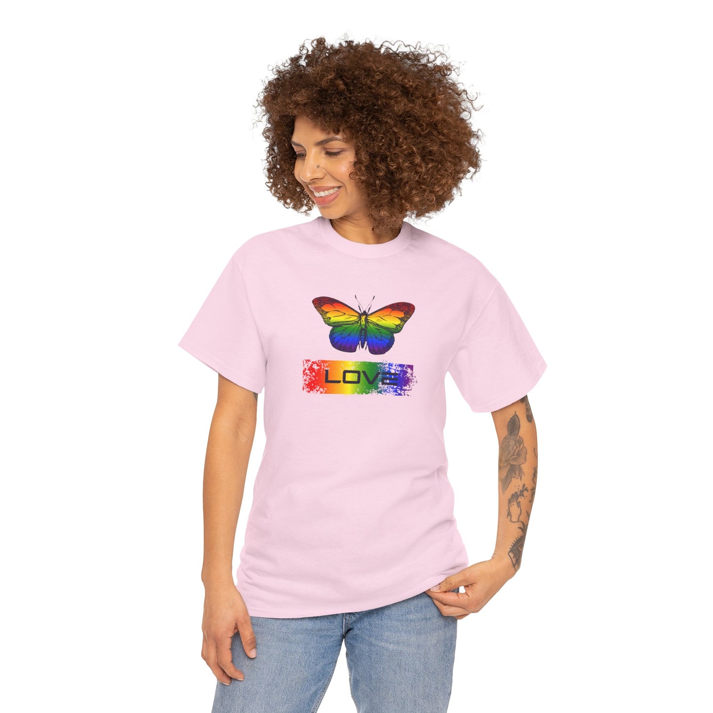 Butterfly Love Unisex Heavy Cotton Tee