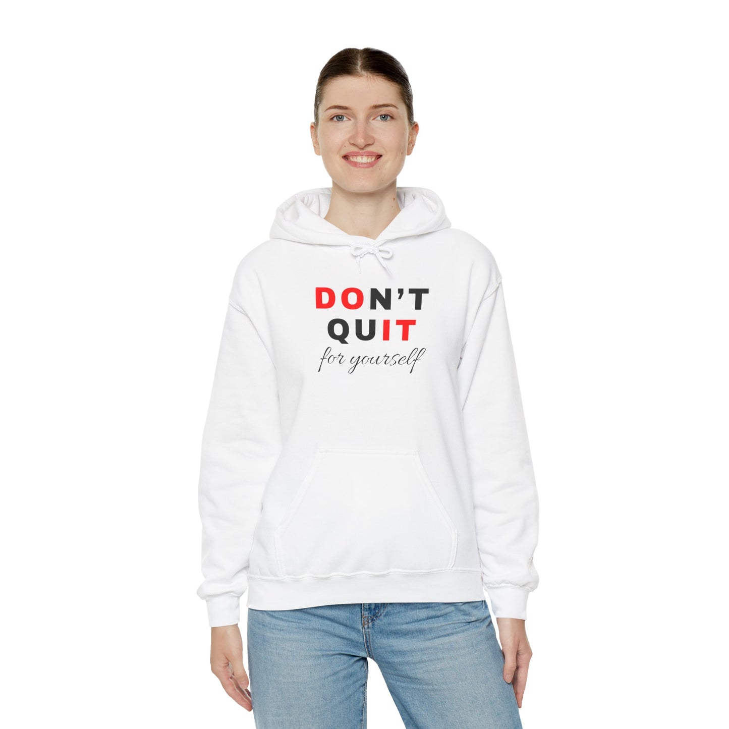 Don't Quit: Motivational Do It For Yourself Premium Hoodie