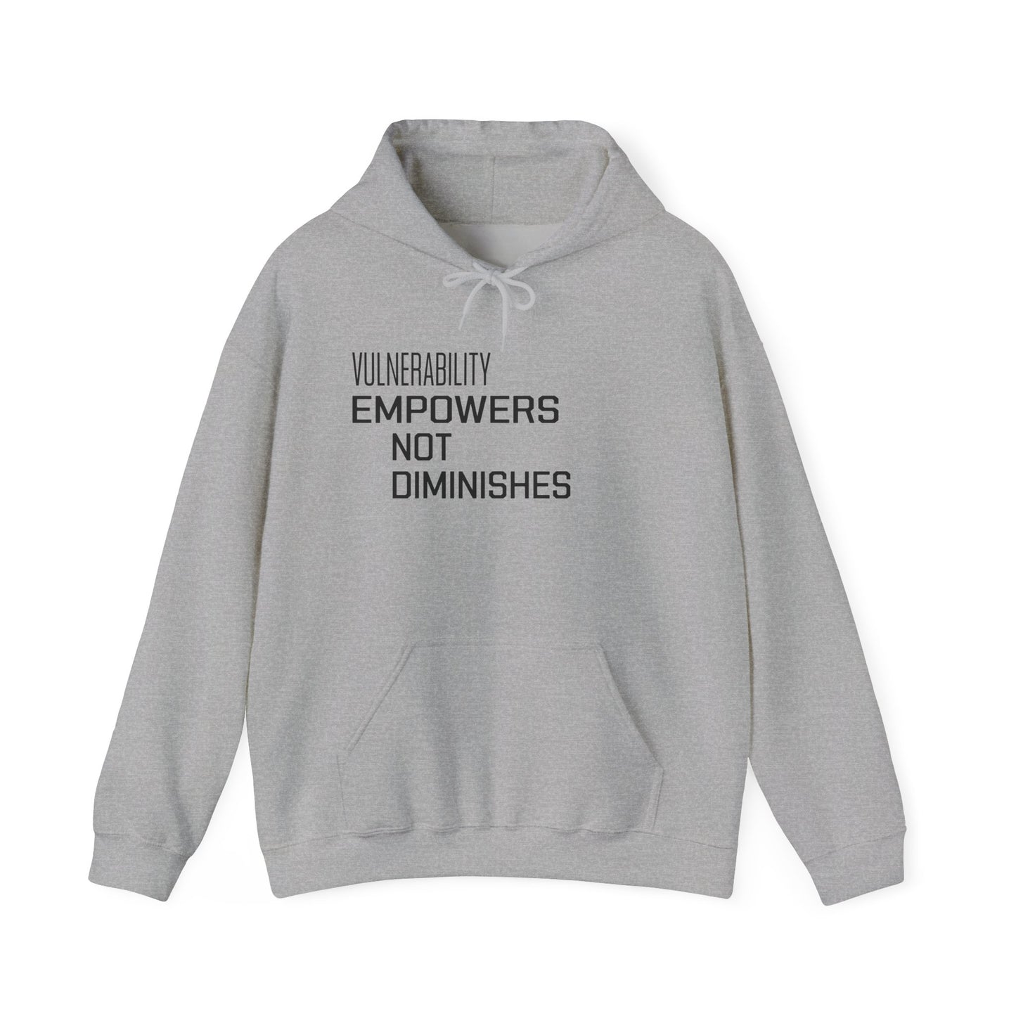 Vulnerability Empowerment Hoodie – Motivational Streetwear