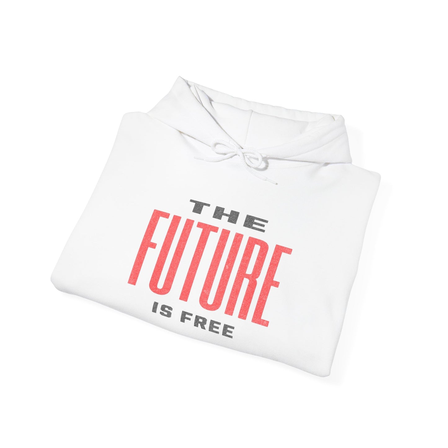 Future Bound: The Future Is Free Inspirational Premium Hoodie